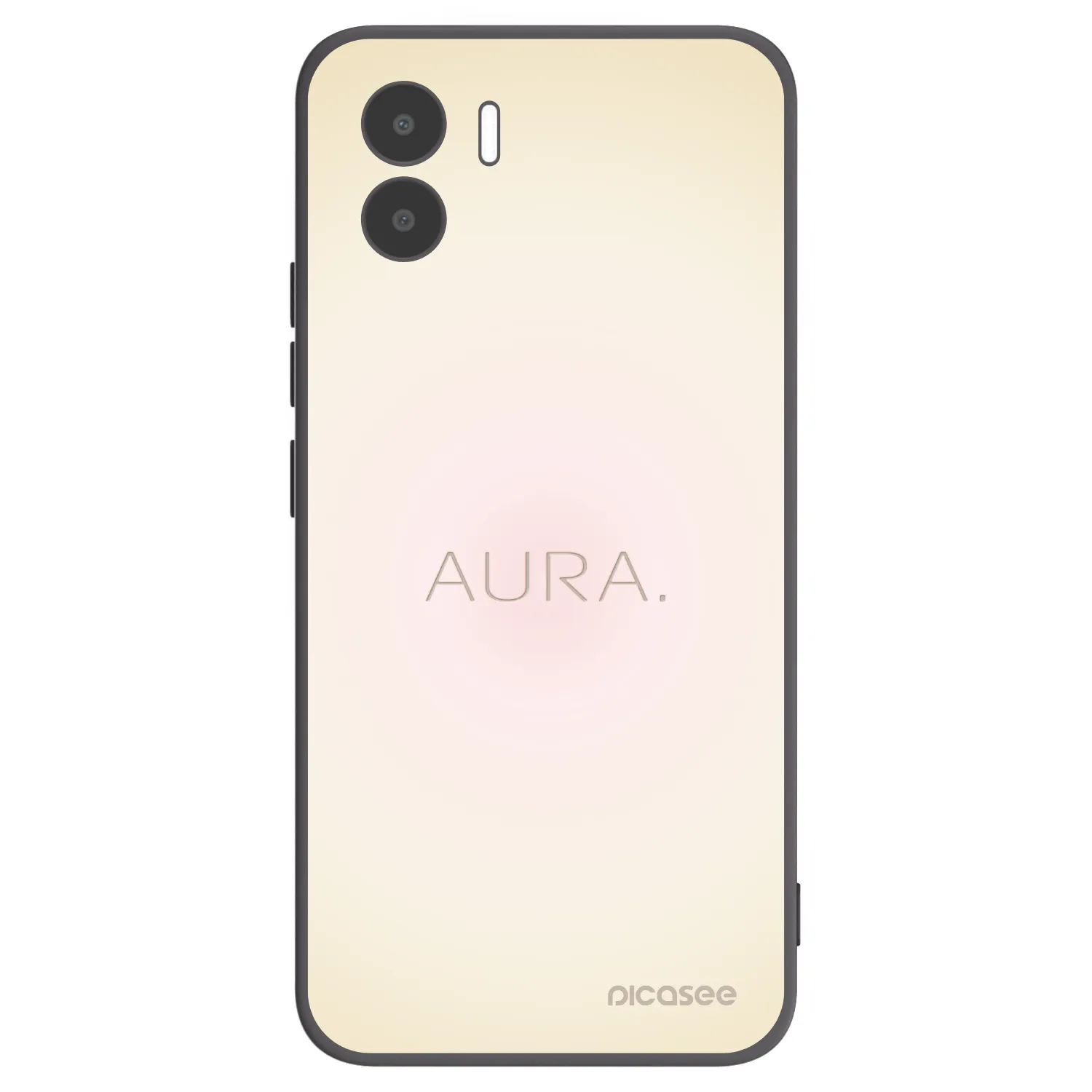 Picasee crna silikonska maskica za Xiaomi Redmi A2 - Aura