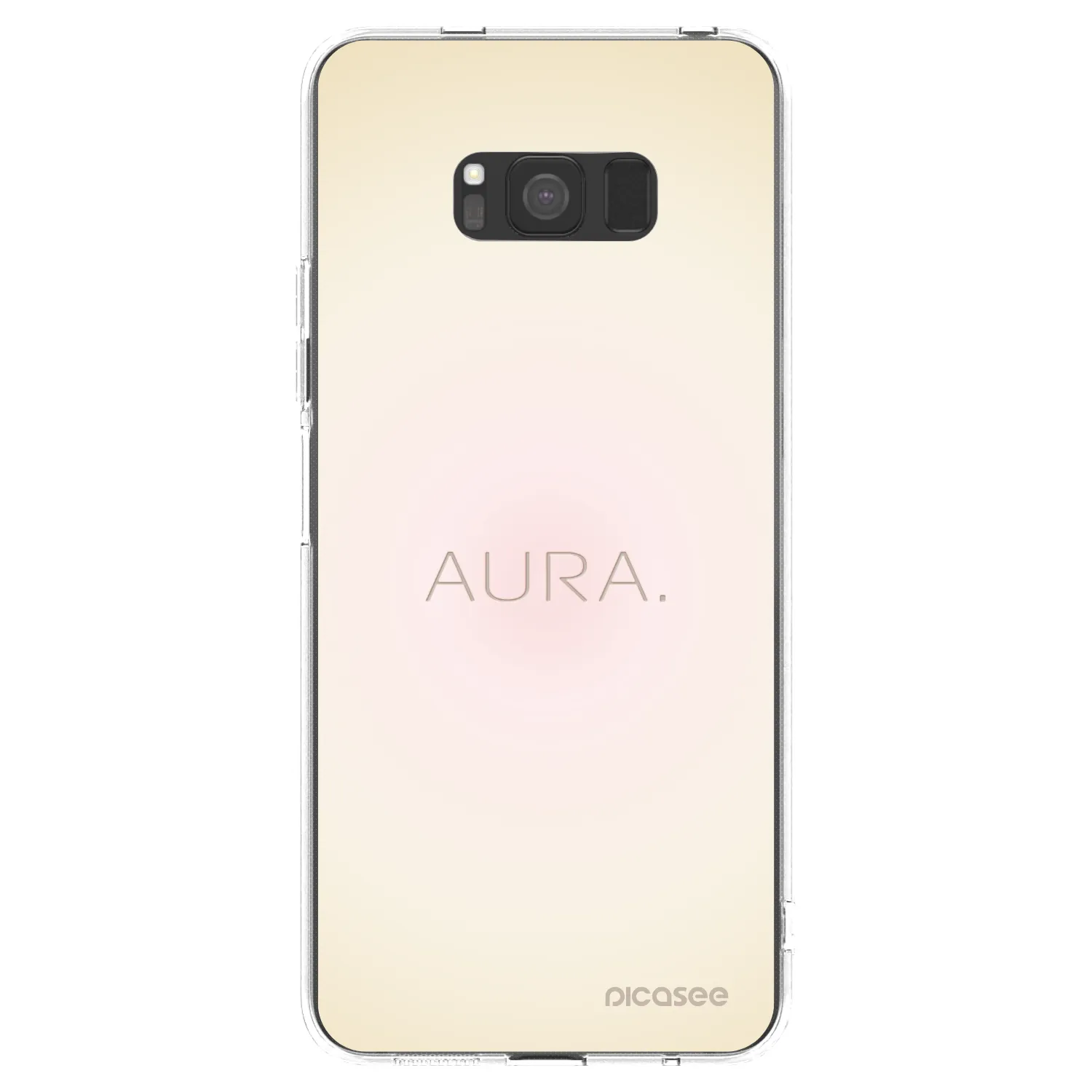 Picasee silikonska prozirna maskica za Samsung Galaxy S8 G950F - Aura