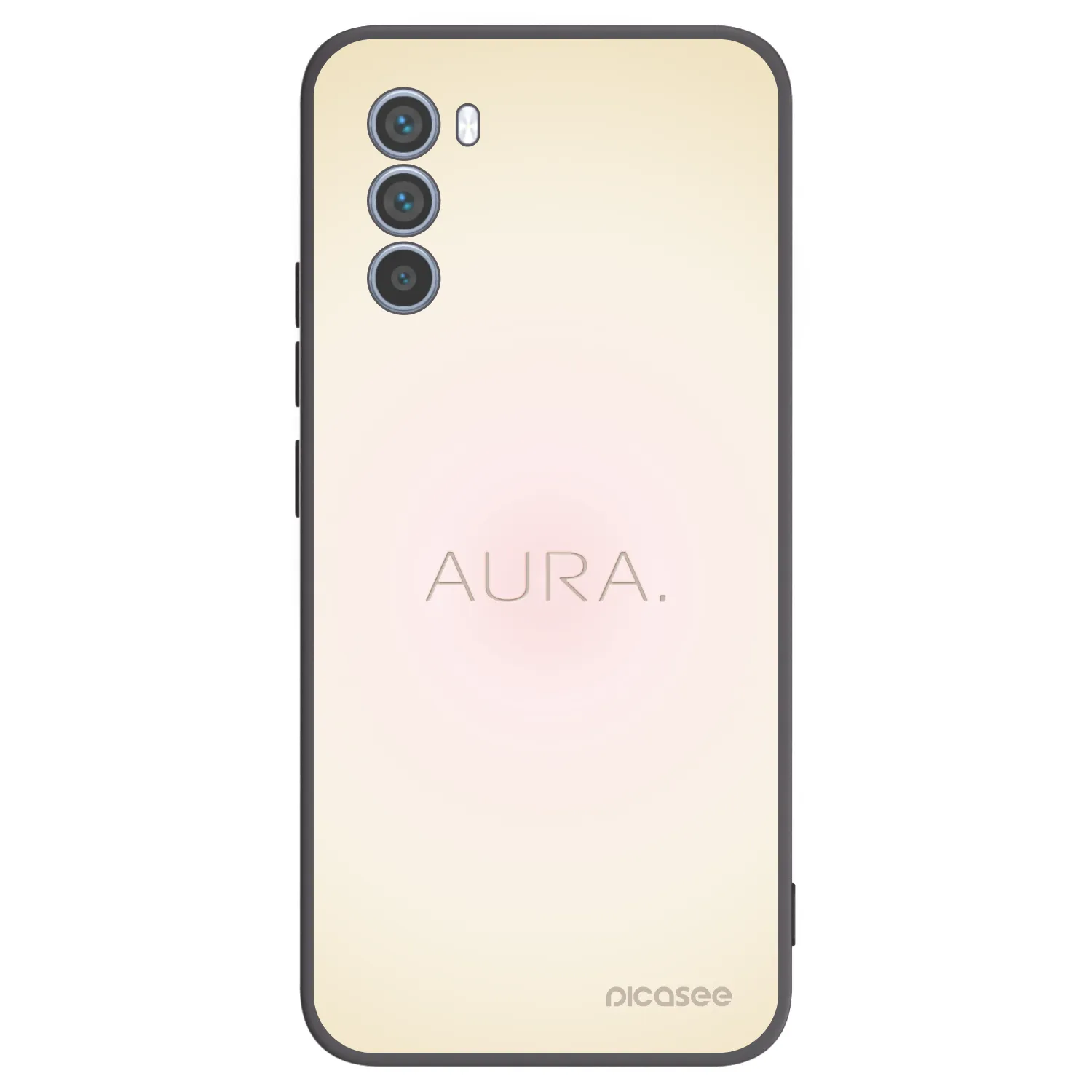 Picasee crna silikonska maskica za Motorola Moto G62 - Aura
