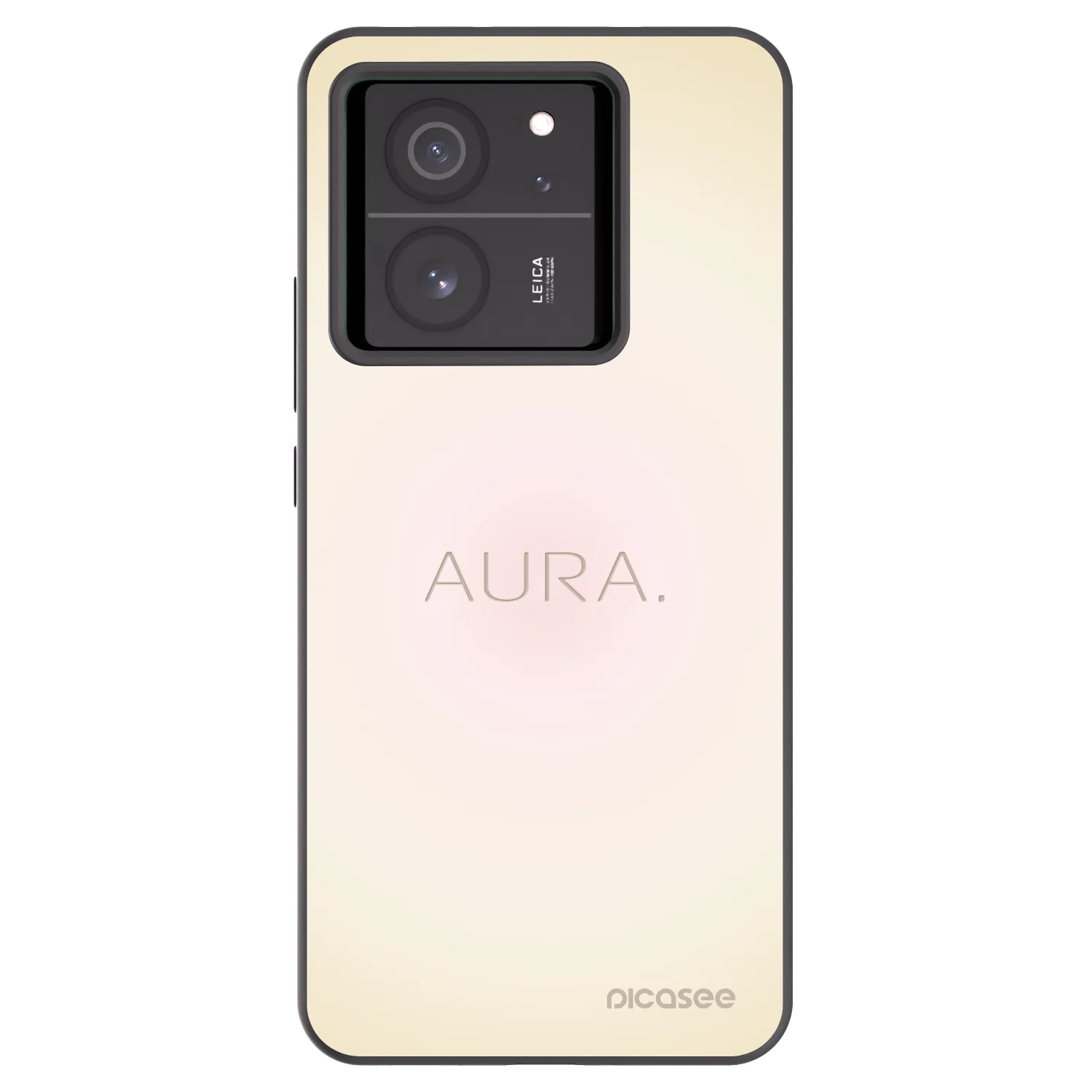 Picasee crna silikonska maskica za Xiaomi 13T Pro - Aura