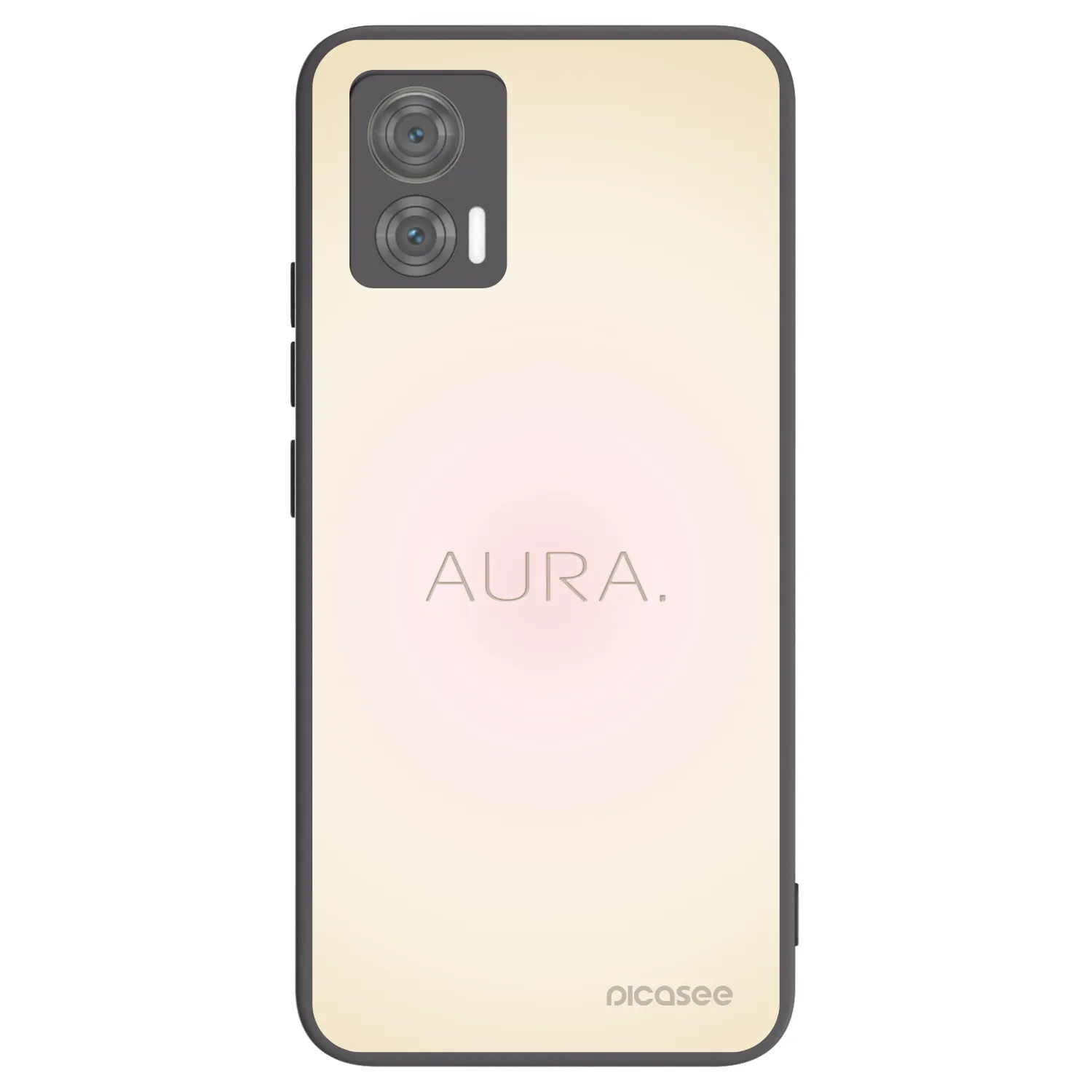 Picasee crna silikonska maskica za Motorola Edge 30 Neo - Aura