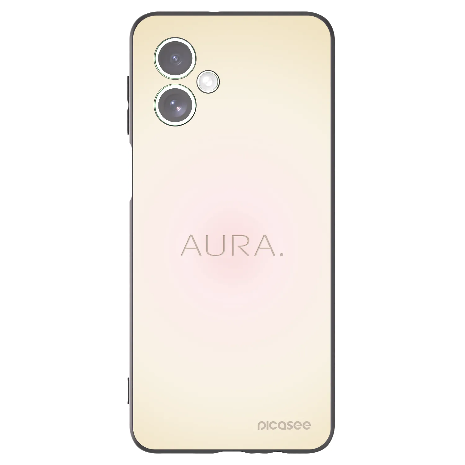 Picasee crna silikonska maskica za Motorola Moto G54 5G - Aura