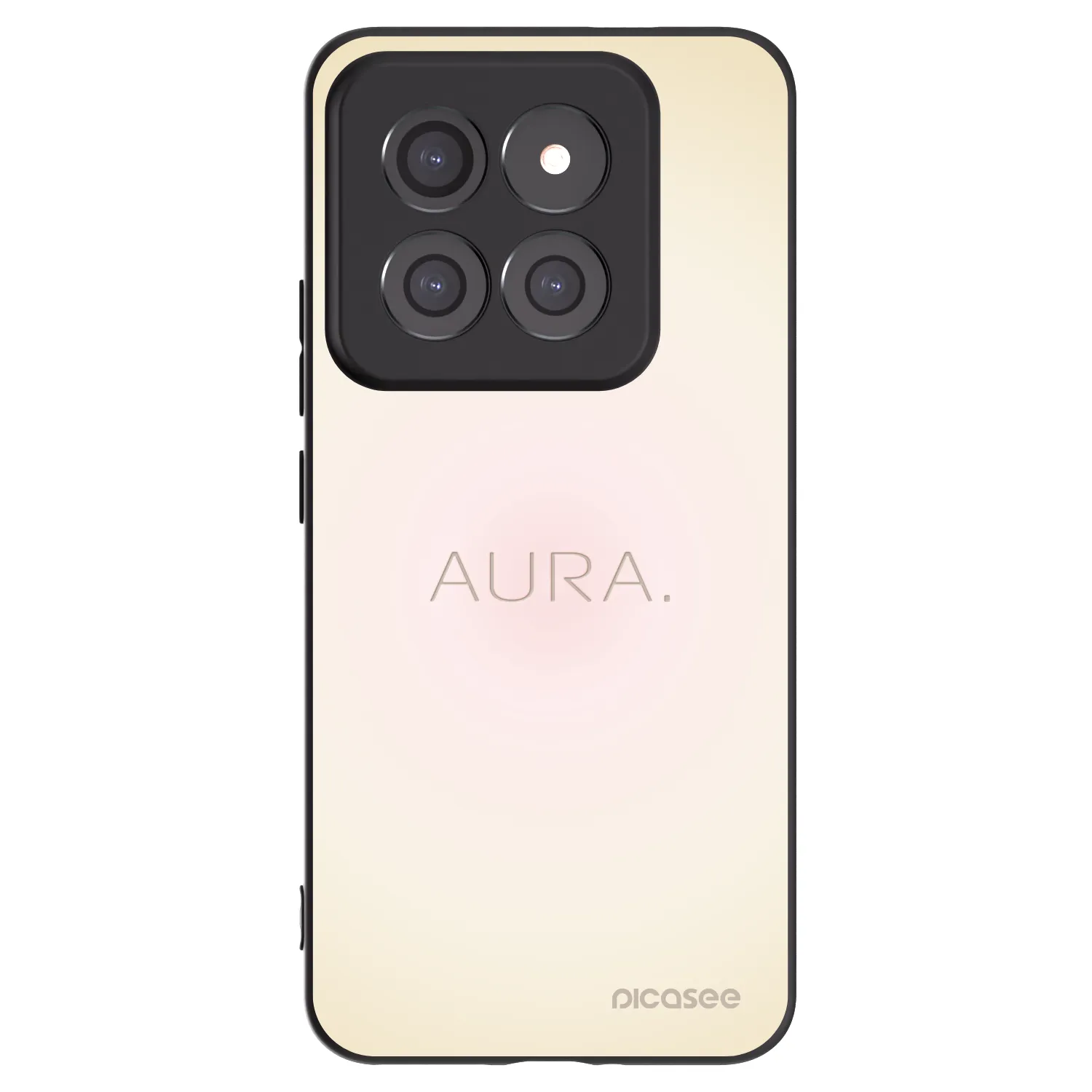 Picasee crna silikonska maskica za Xiaomi 14 Pro - Aura