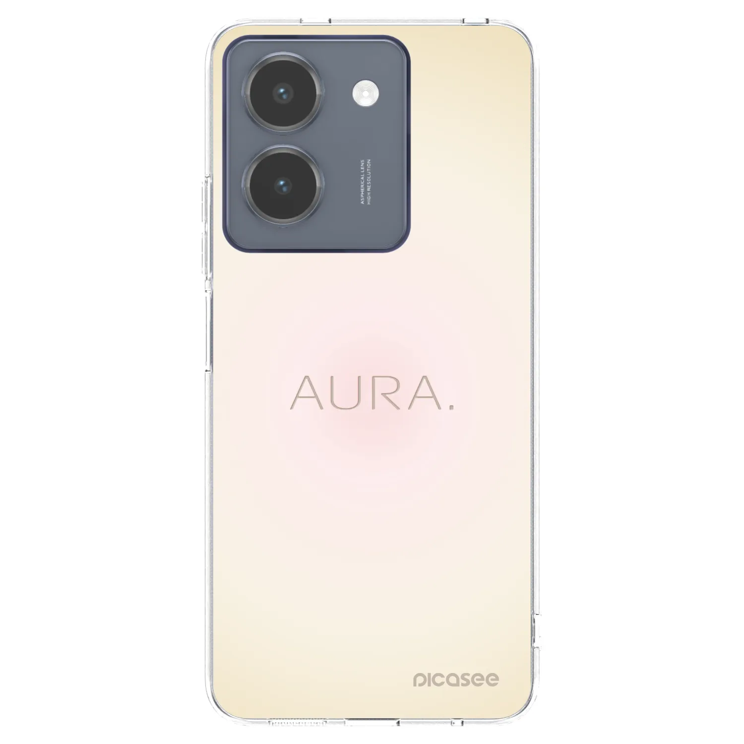 Picasee silikonska prozirna maskica za Vivo Y36 4G - Aura