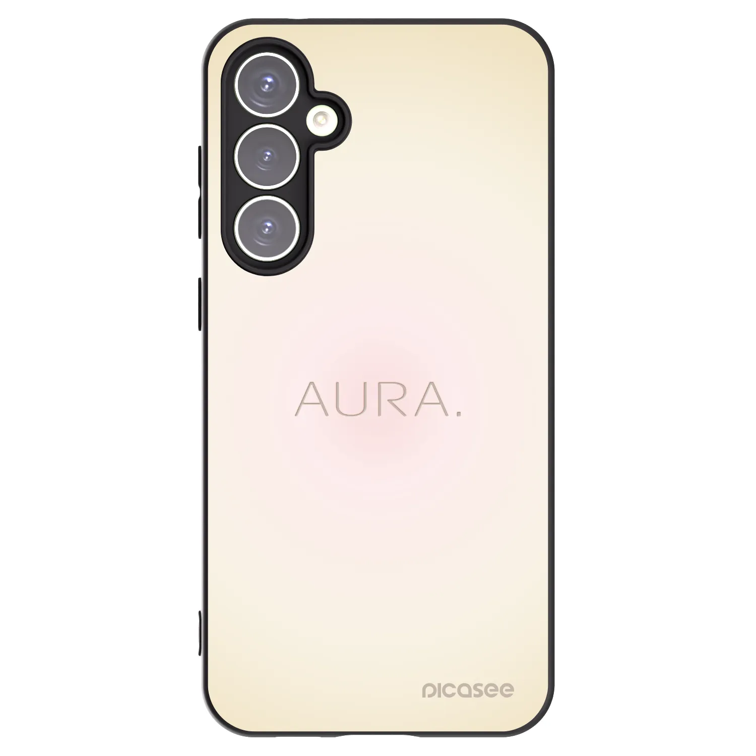 Picasee crna silikonska maskica za Samsung Galaxy S23 FE S711B - Aura