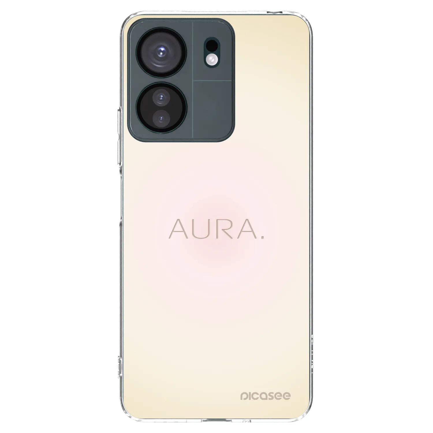 Picasee silikonska prozirna maskica za Xiaomi Redmi 13C 4G - Aura
