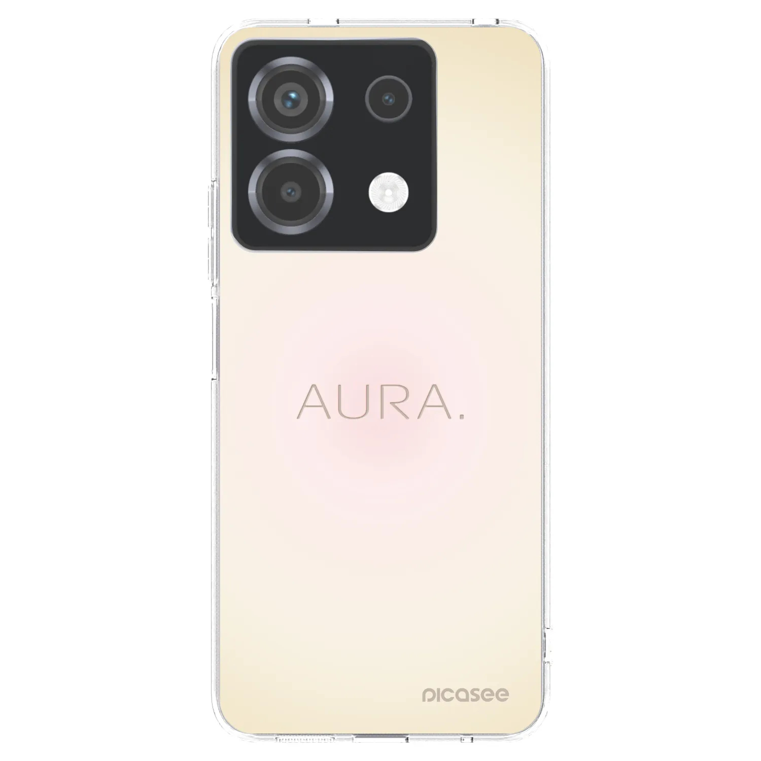 Picasee silikonska prozirna maskica za Xiaomi Poco X6 - Aura