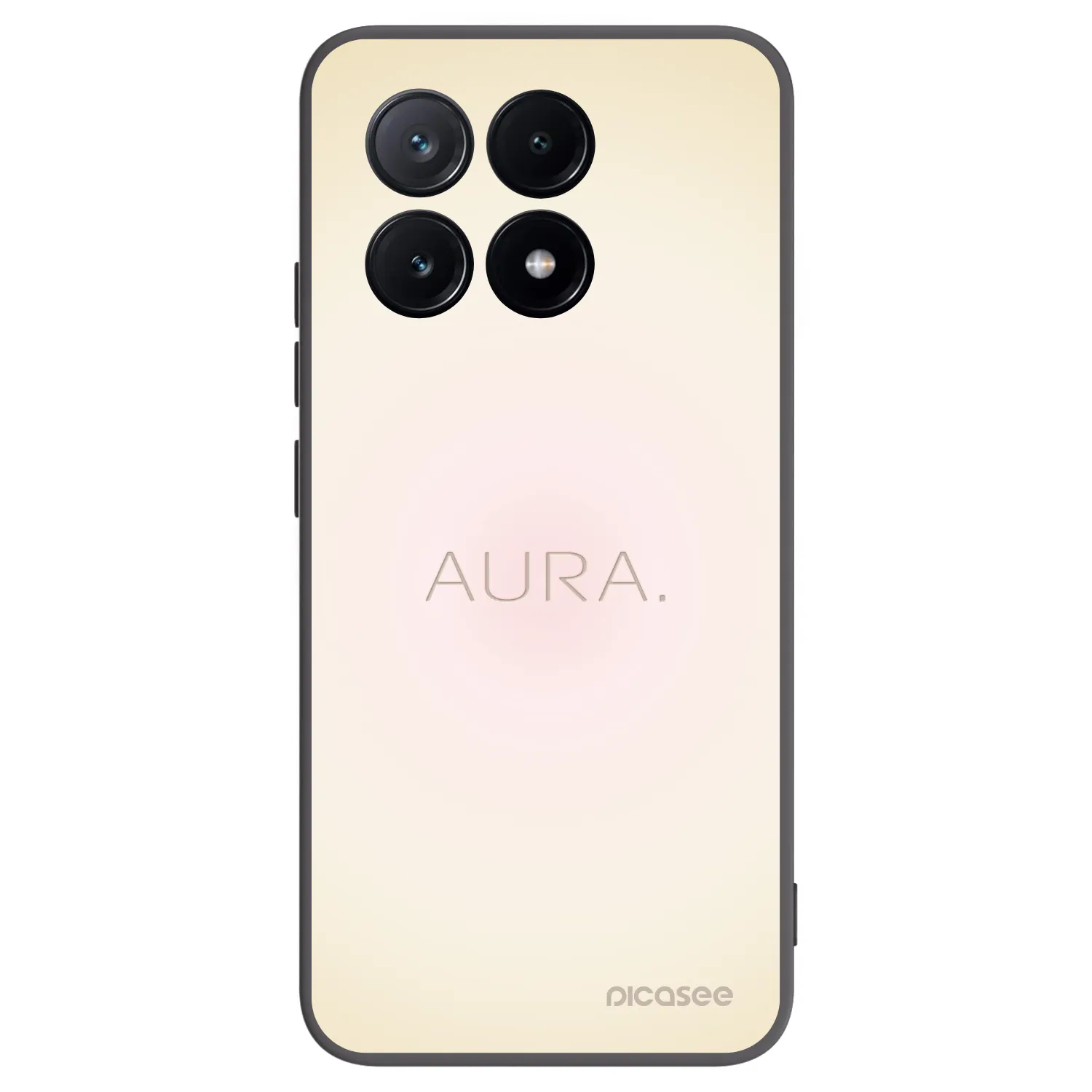 Picasee crna silikonska maskica za Xiaomi Poco X6 Pro - Aura