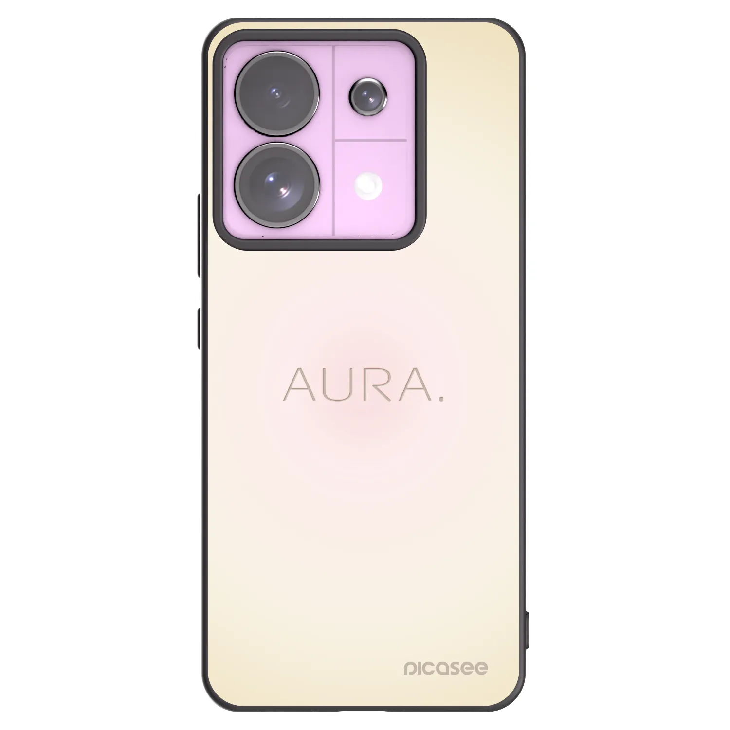 Picasee crna silikonska maskica za Xiaomi Redmi Note 13 Pro 5G - Aura