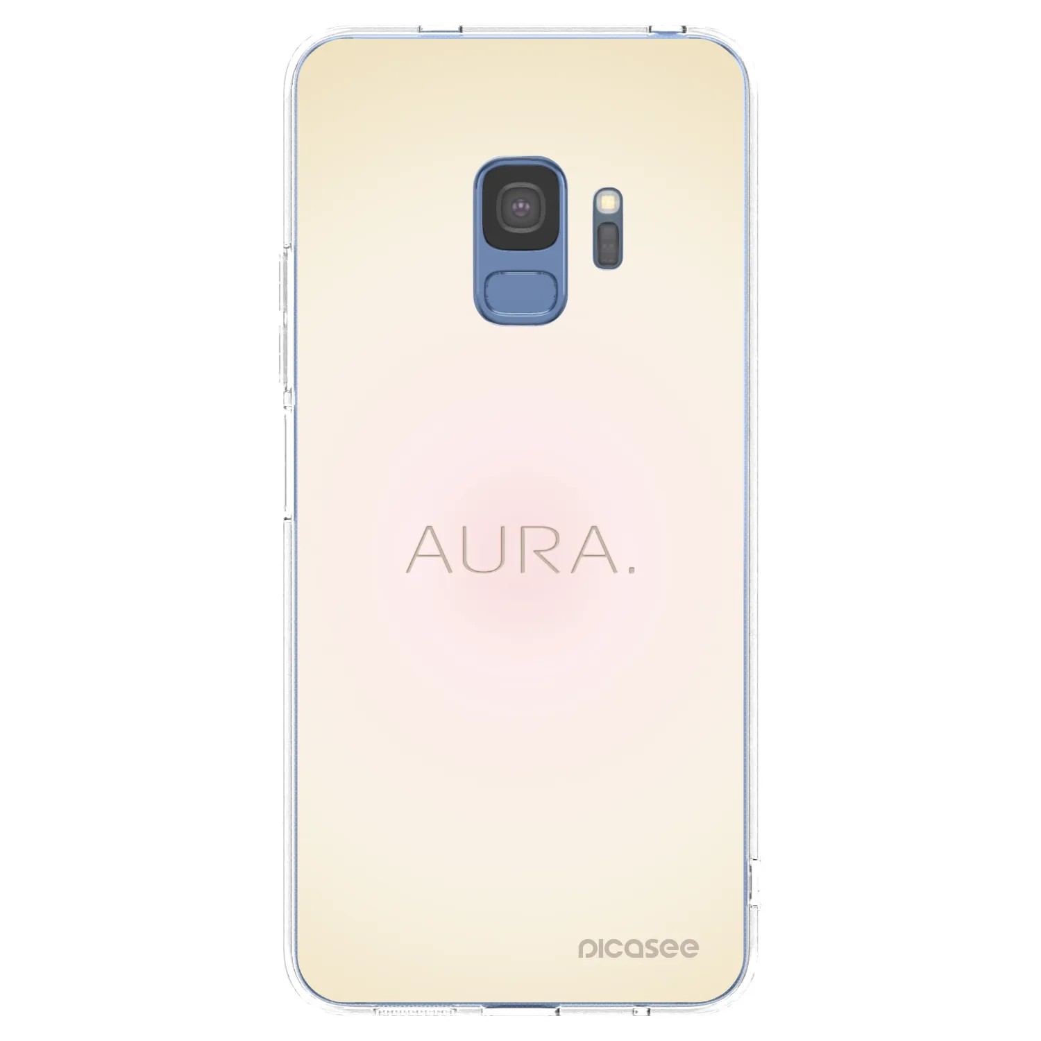 Picasee silikonska prozirna maskica za Samsung Galaxy S9 G960F - Aura