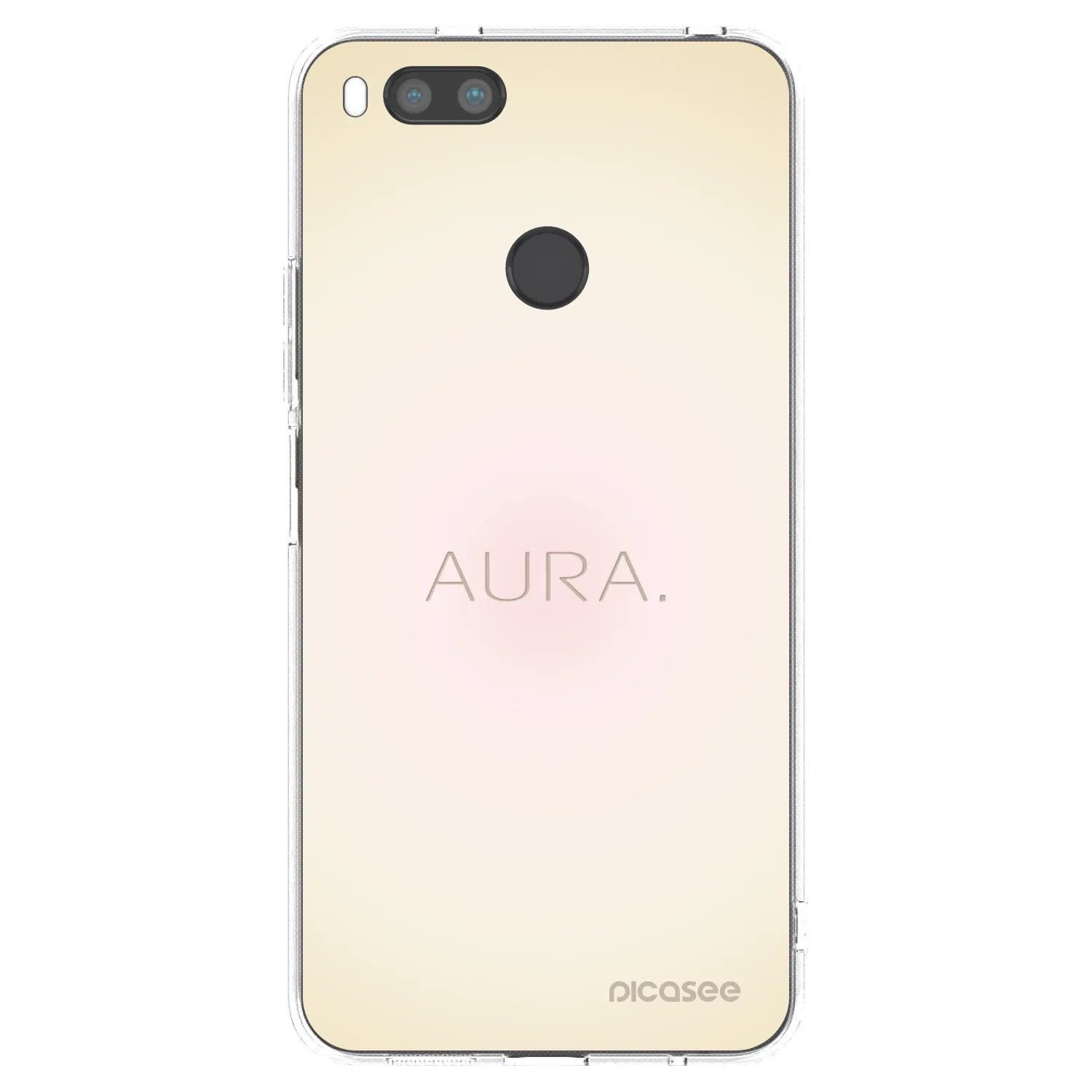 Picasee silikonska prozirna maskica za Xiaomi Mi A1 Global - Aura