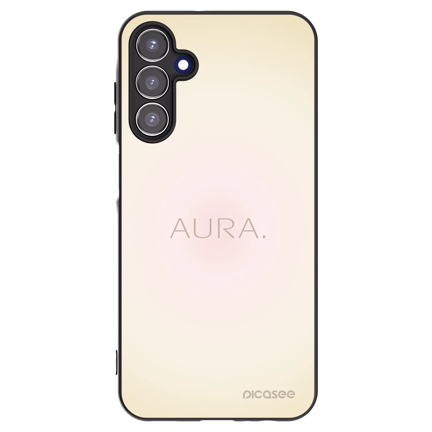 Picasee crna silikonska maskica za Samsung Galaxy A15 A156B 5G - Aura