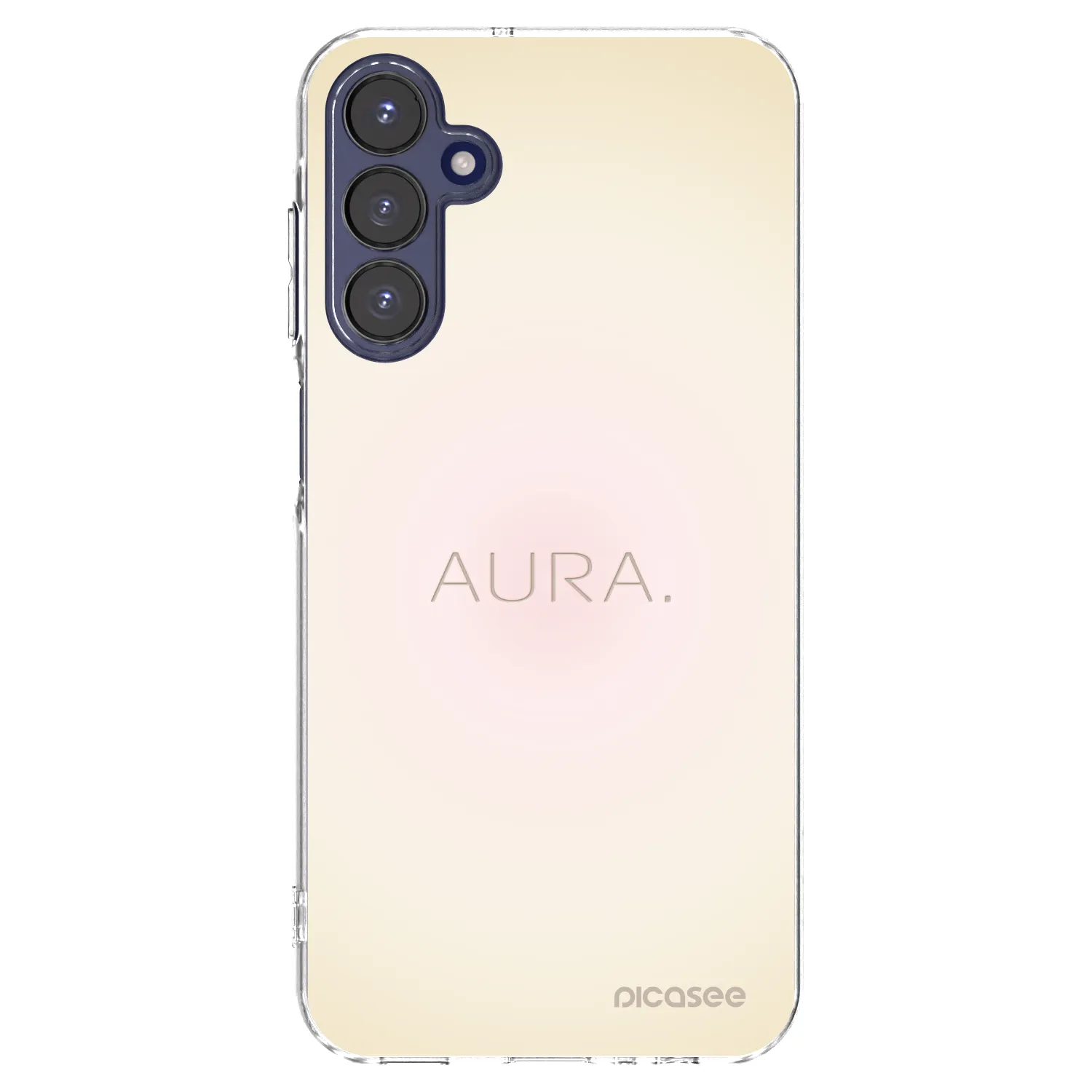 Picasee silikonska prozirna maskica za Samsung Galaxy A15 A155F 4G - Aura