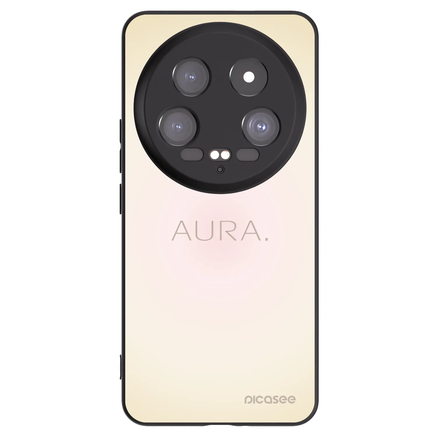 Picasee crna silikonska maskica za Xiaomi 14 Ultra - Aura