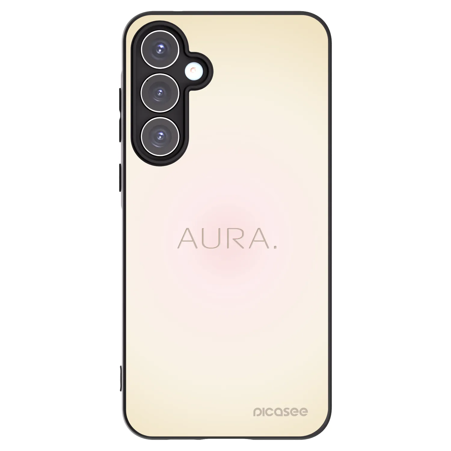 Picasee crna silikonska maskica za Samsung Galaxy A55 5G A556B - Aura