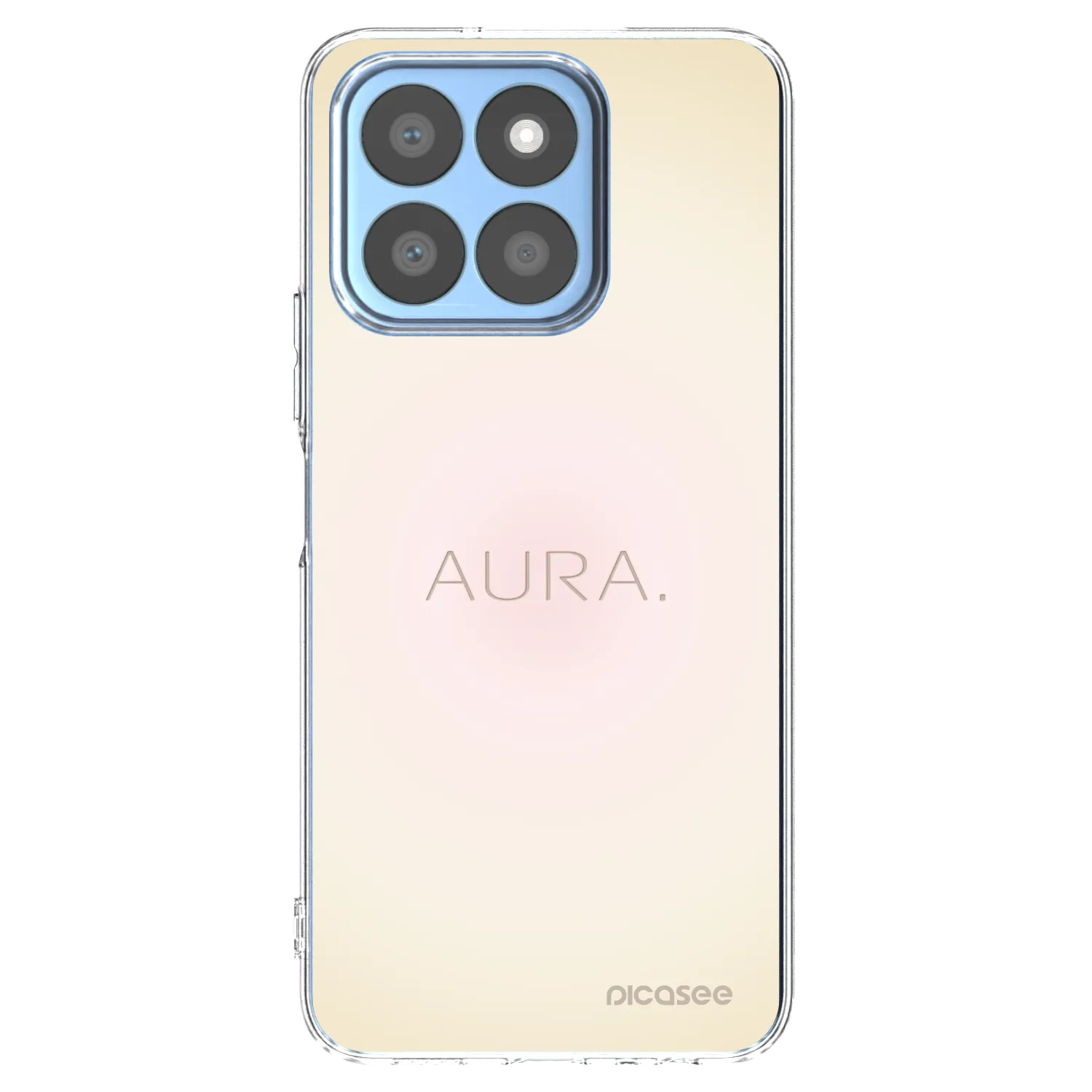 Picasee silikonska prozirna maskica za Honor X8b - Aura