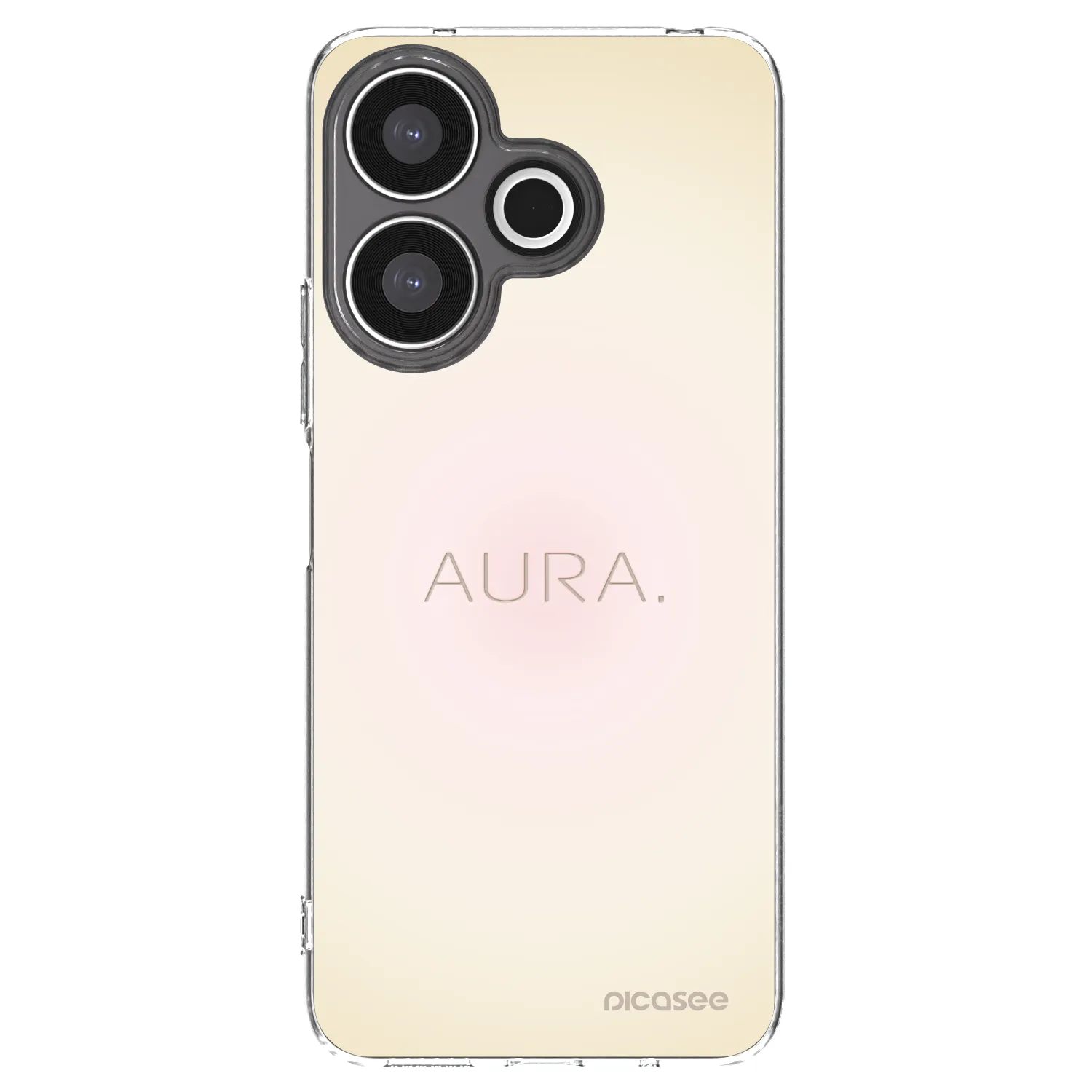 Picasee silikonska prozirna maskica za Xiaomi Redmi 13 4G - Aura