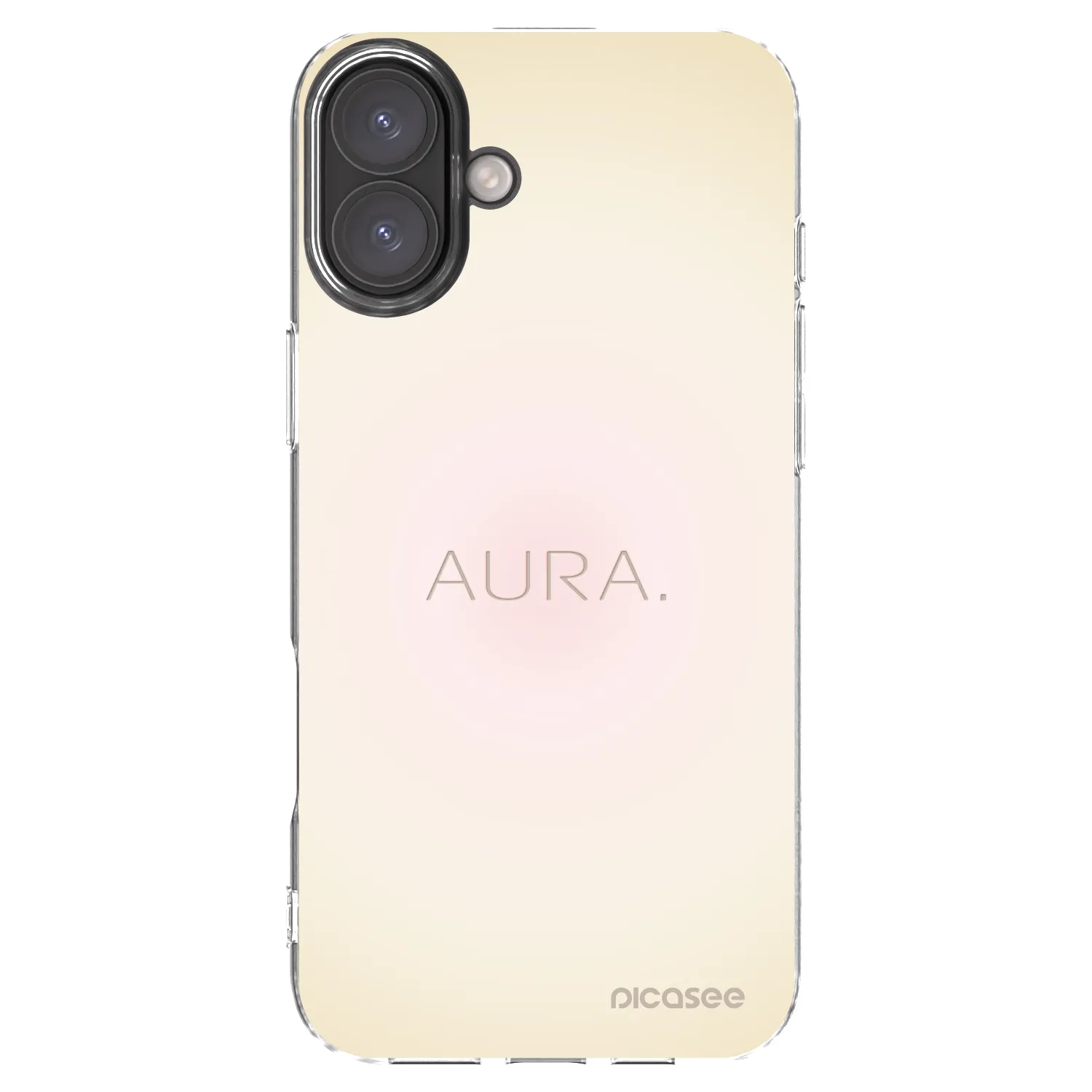 Picasee silikonska prozirna maskica za Apple iPhone 16 Plus - Aura