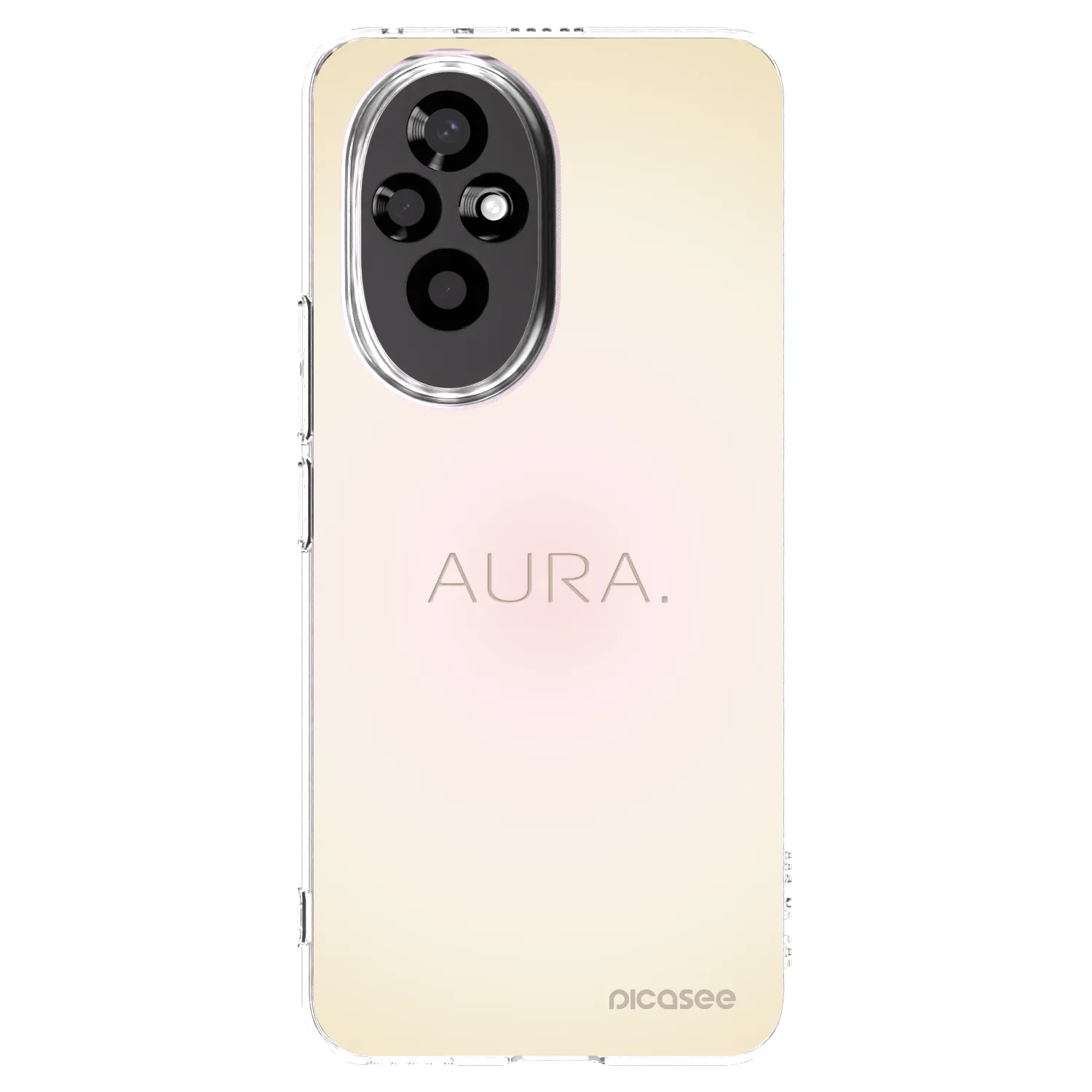 Picasee silikonska prozirna maskica za Honor 200 5G - Aura