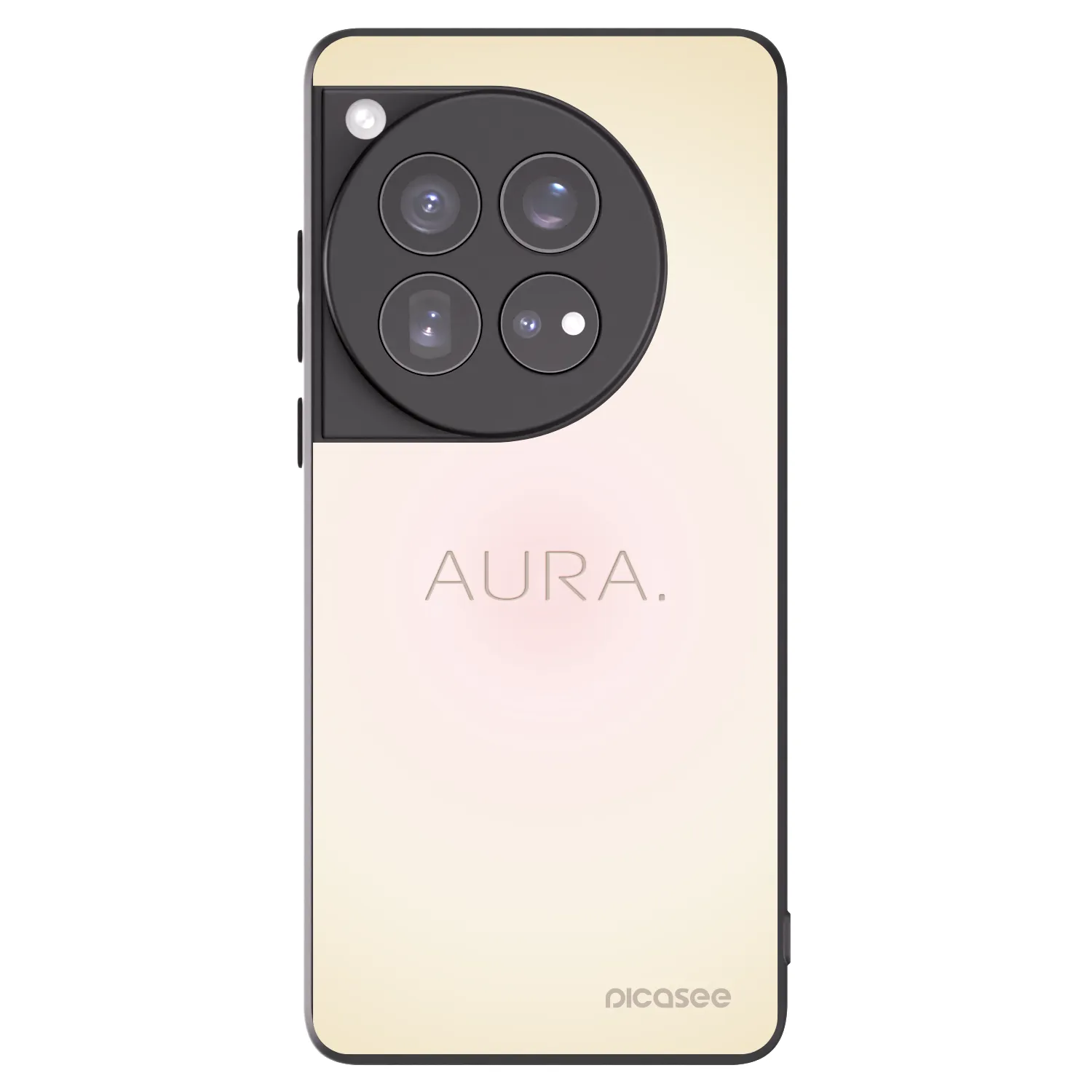 Picasee crna silikonska maskica za OnePlus 12 5G - Aura
