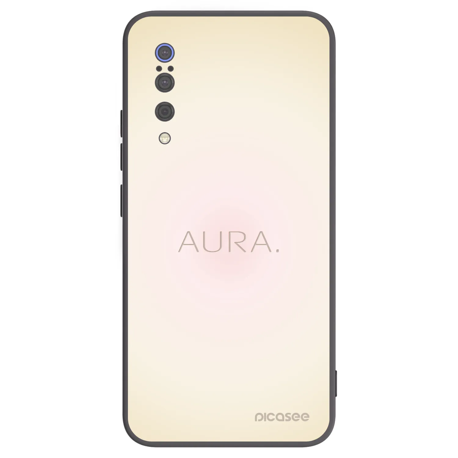 Picasee crna silikonska maskica za Xiaomi Mi 9 - Aura