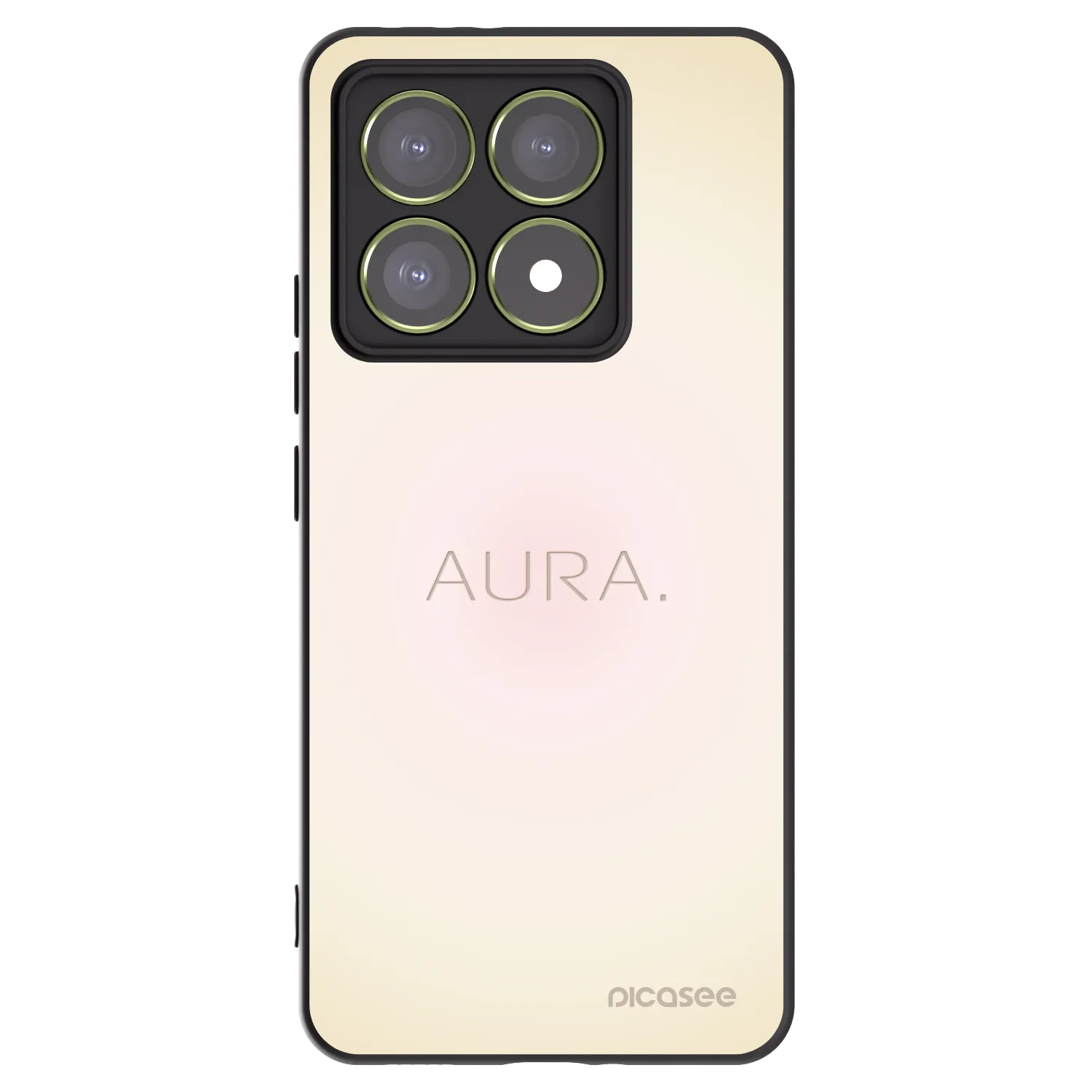 Picasee crna silikonska maskica za Xiaomi 14T - Aura