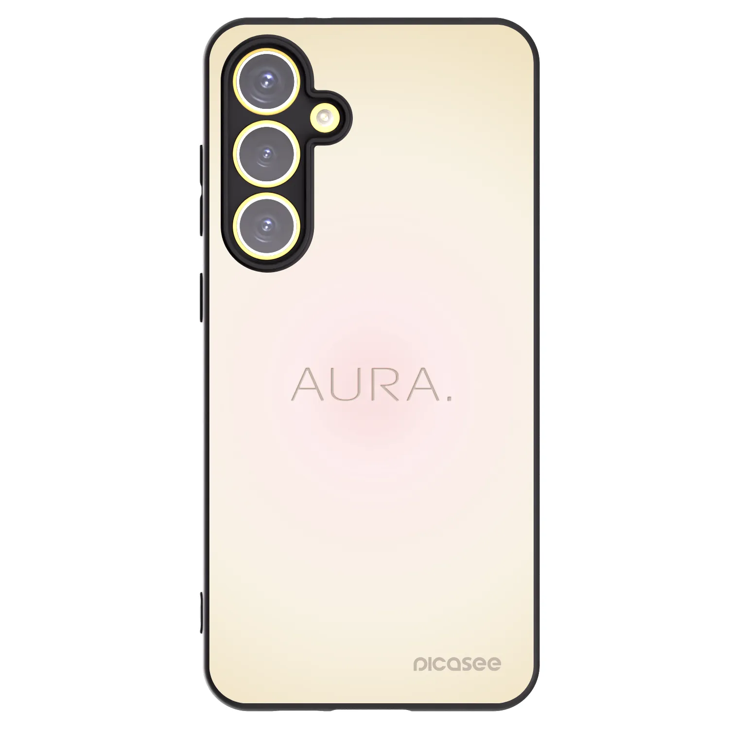 Picasee crna silikonska maskica za Samsung Galaxy S24 FE S721B - Aura
