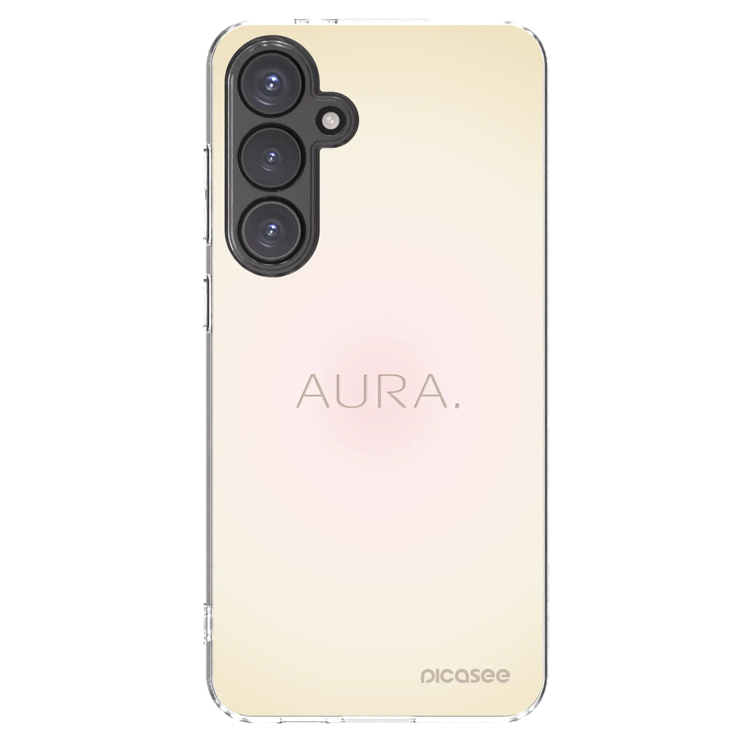 Picasee silikonska prozirna maskica za Samsung Galaxy S24 FE S721B - Aura