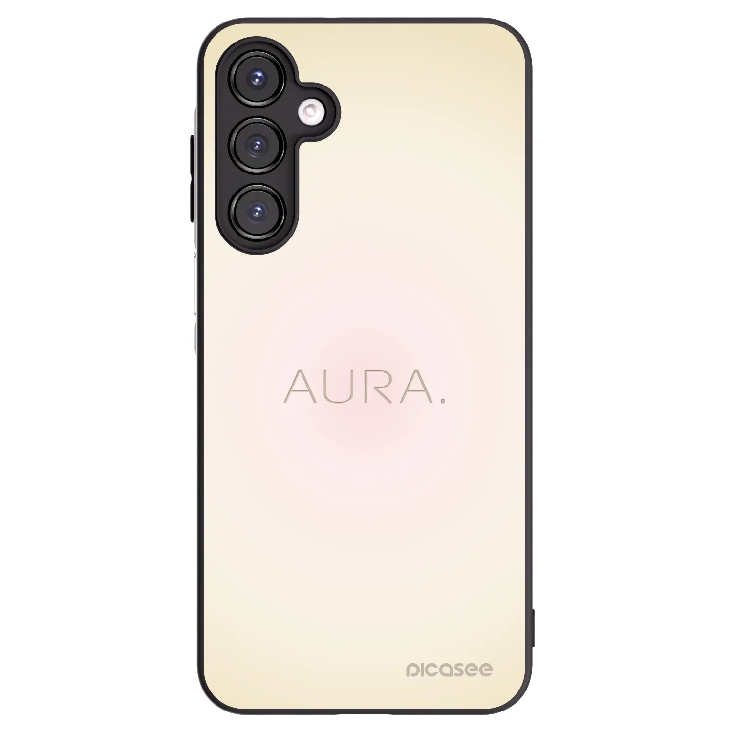 Picasee crna silikonska maskica za Samsung Galaxy A16 5G - Aura