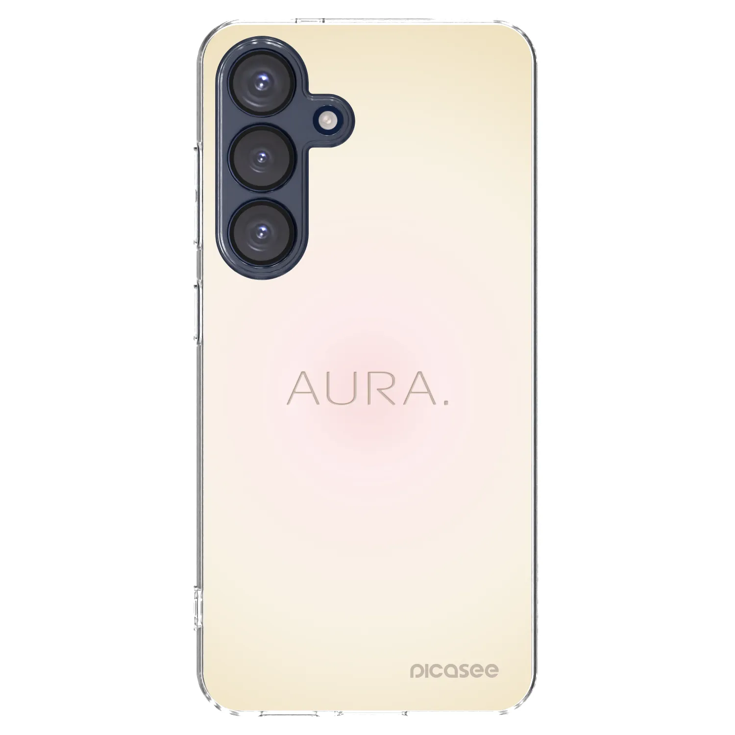 Picasee silikonska prozirna maskica za Samsung Galaxy S25 5G - Aura