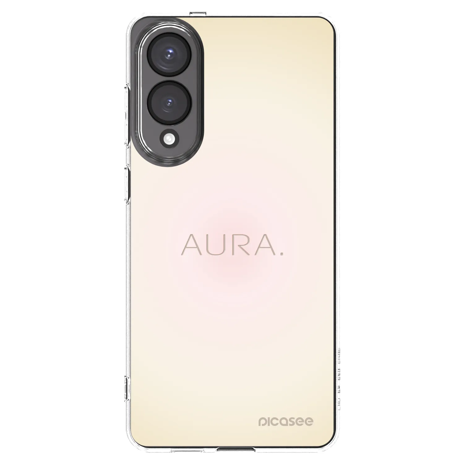 Picasee silikonska prozirna maskica za Samsung Galaxy S25 Edge 5G - Aura