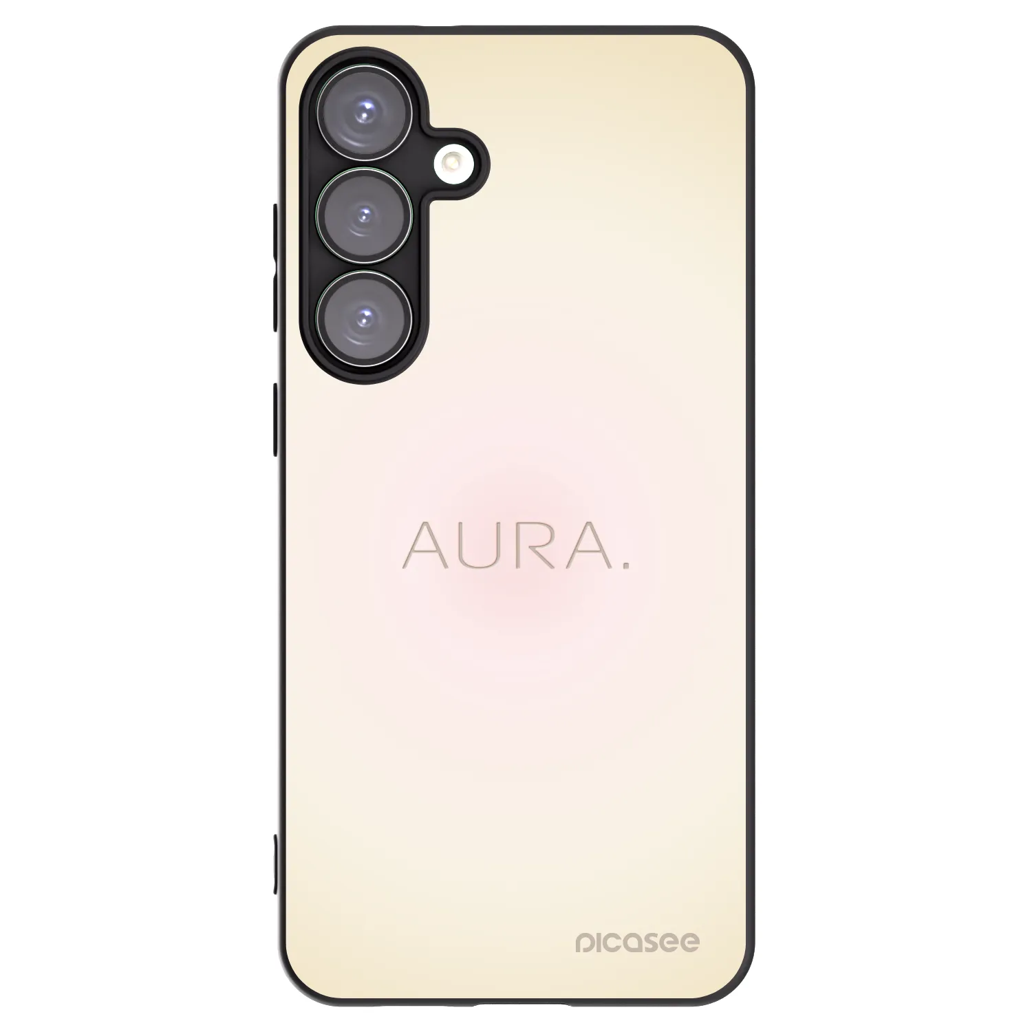 Picasee crna silikonska maskica za Samsung Galaxy S25+ 5G - Aura