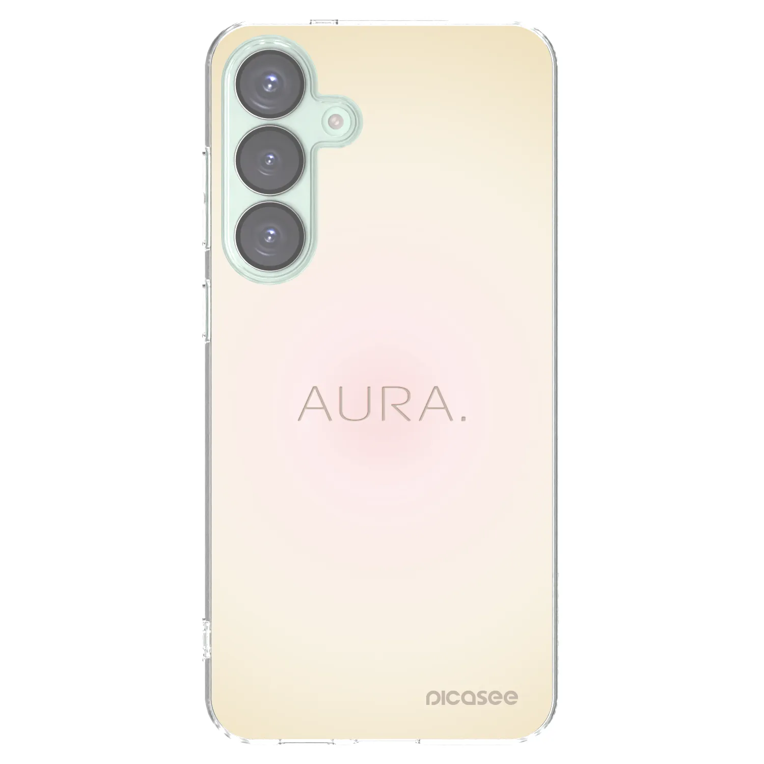 Picasee silikonska prozirna maskica za Samsung Galaxy S25+ 5G - Aura