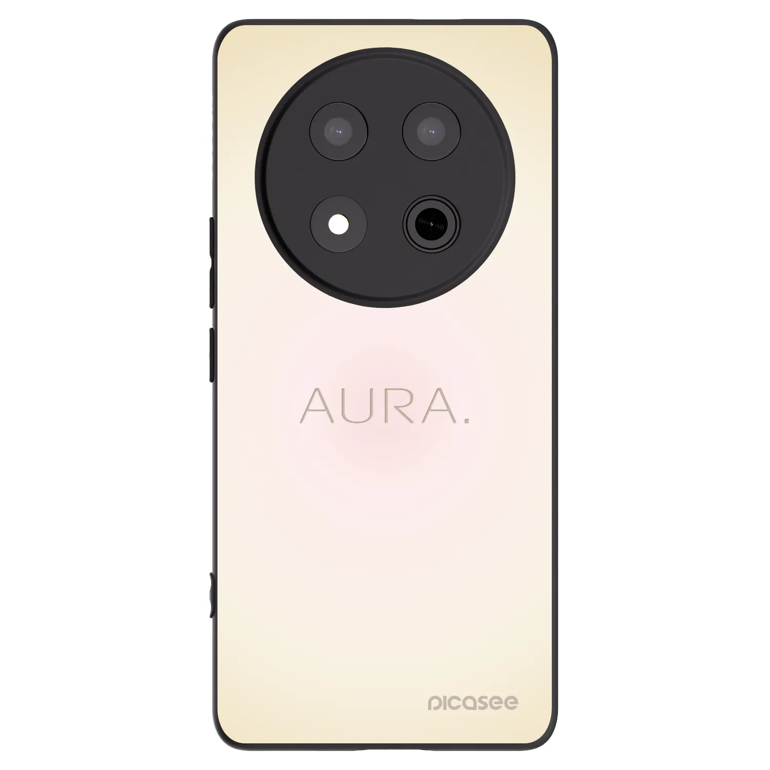 Picasee crna silikonska maskica za Honor Magic7 Lite 5G - Aura
