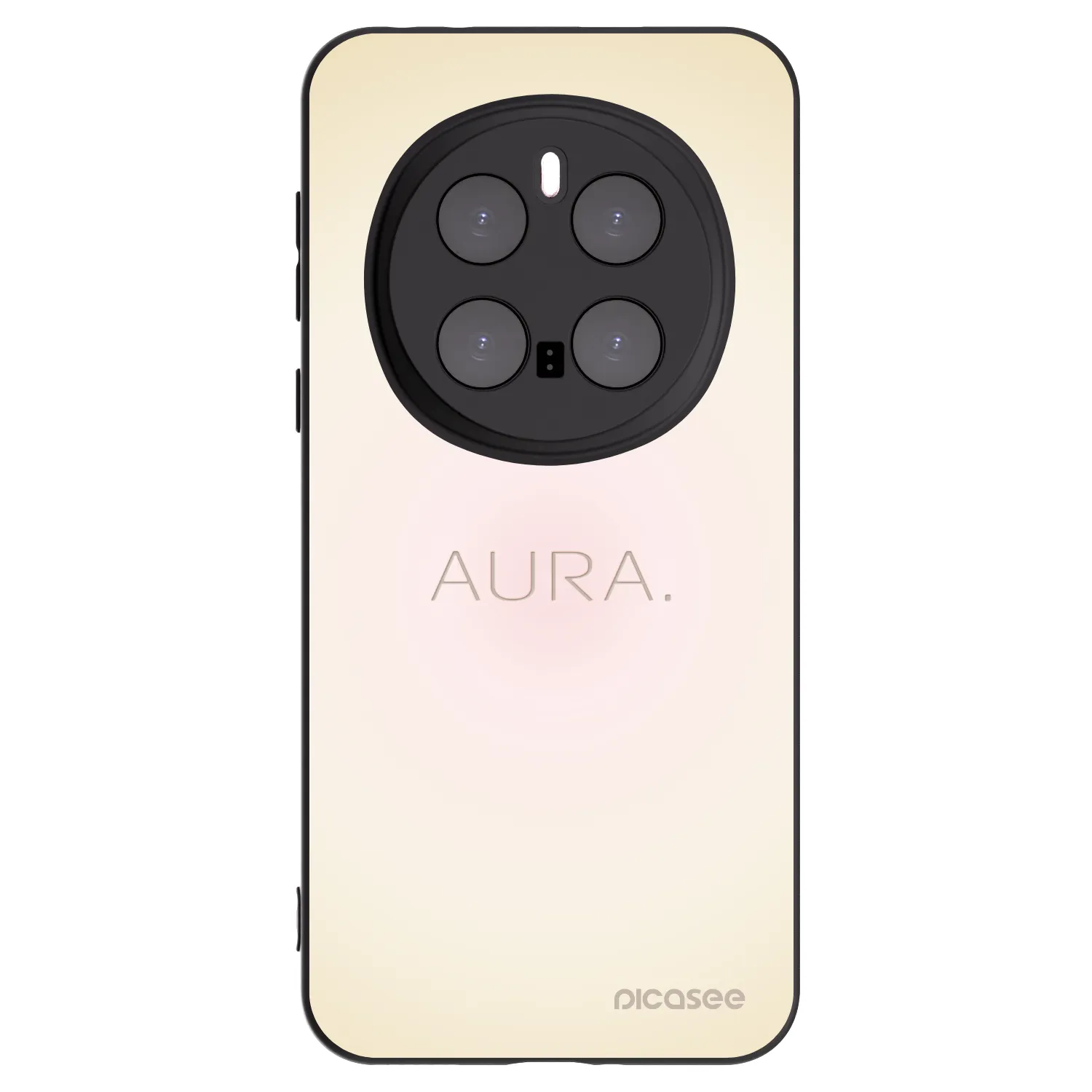 Picasee crna silikonska maskica za Honor Magic7 Pro 5G - Aura