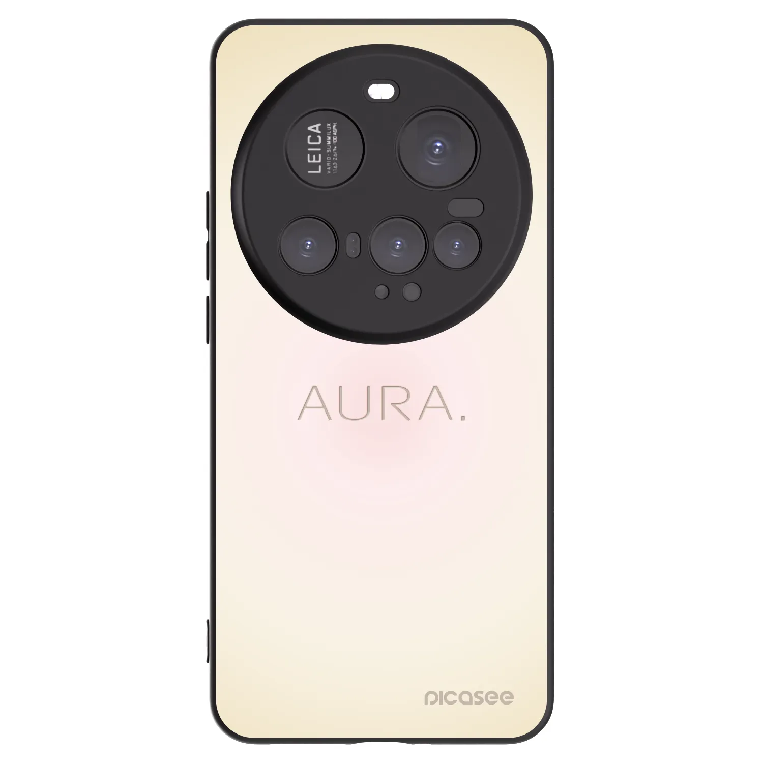 Picasee crna silikonska maskica za Xiaomi 15 Ultra - Aura