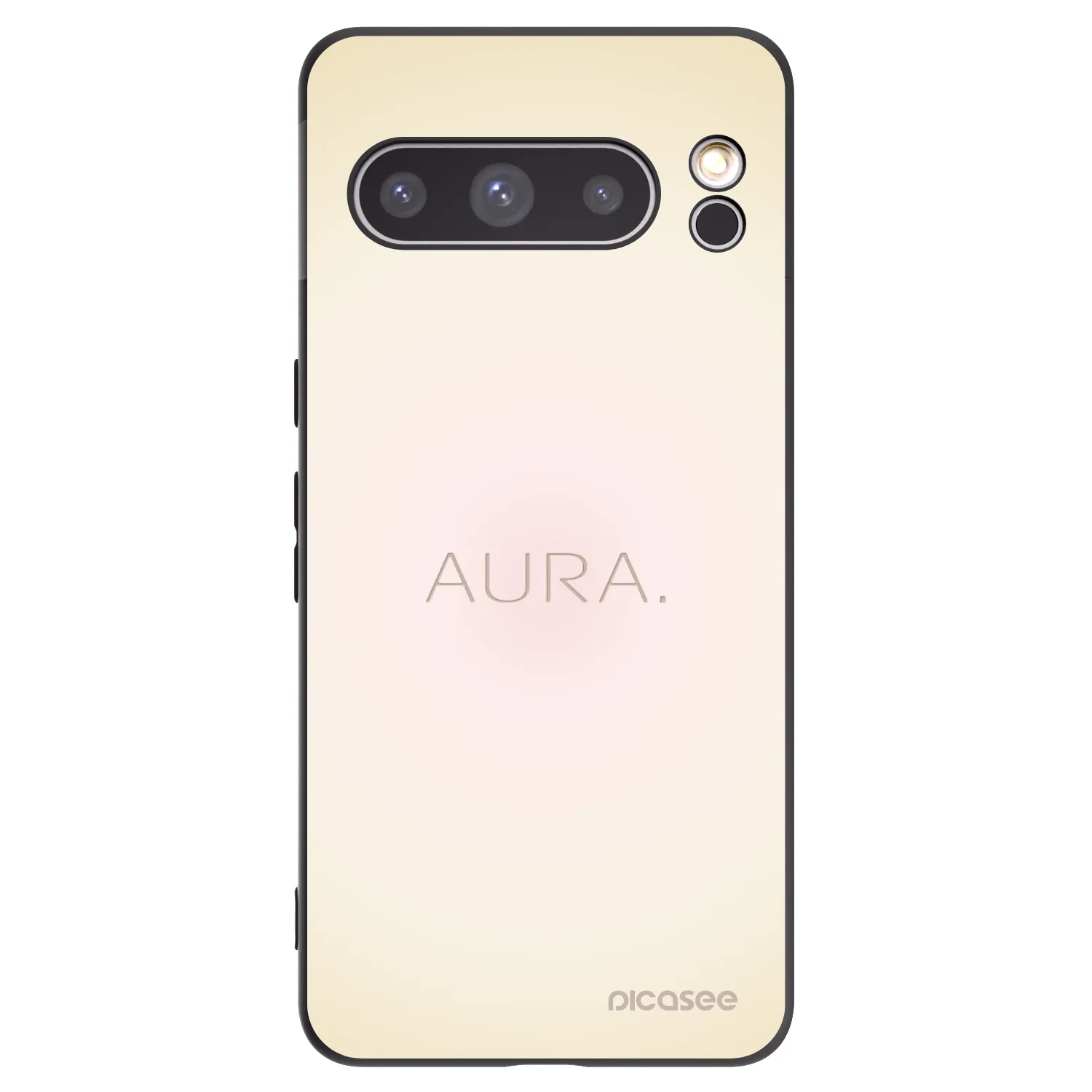 Picasee crna silikonska maskica za Google Pixel 8 Pro - Aura