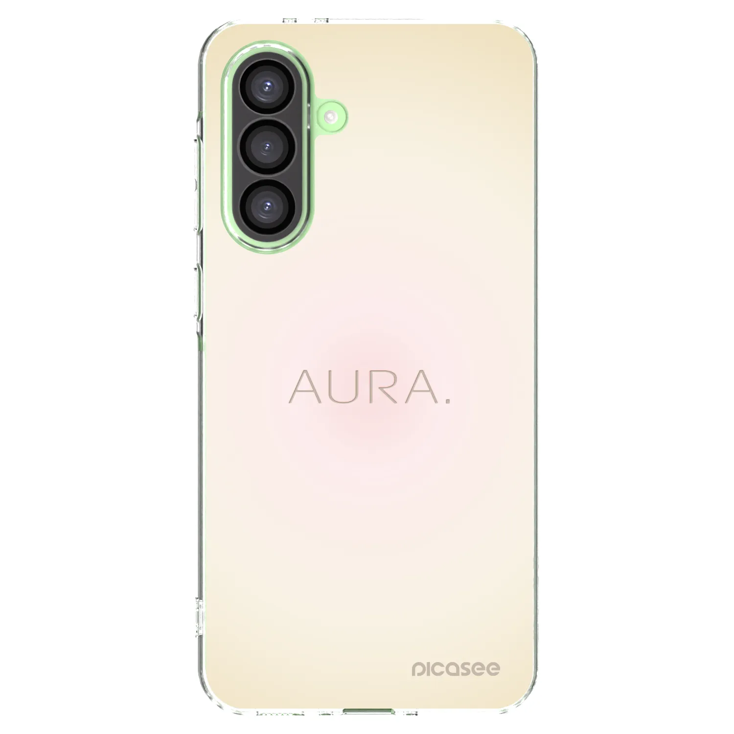 Picasee silikonska prozirna maskica za Samsung Galaxy A26 5G A266B - Aura