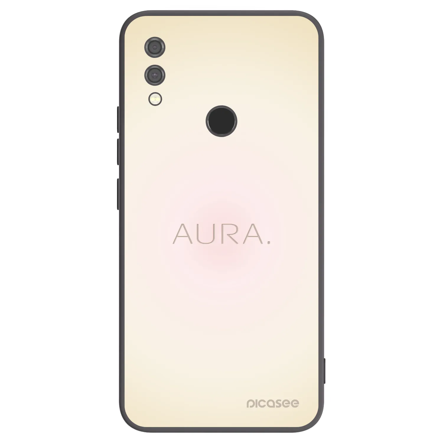 Picasee crna silikonska maskica za Xiaomi Redmi Note 7 - Aura