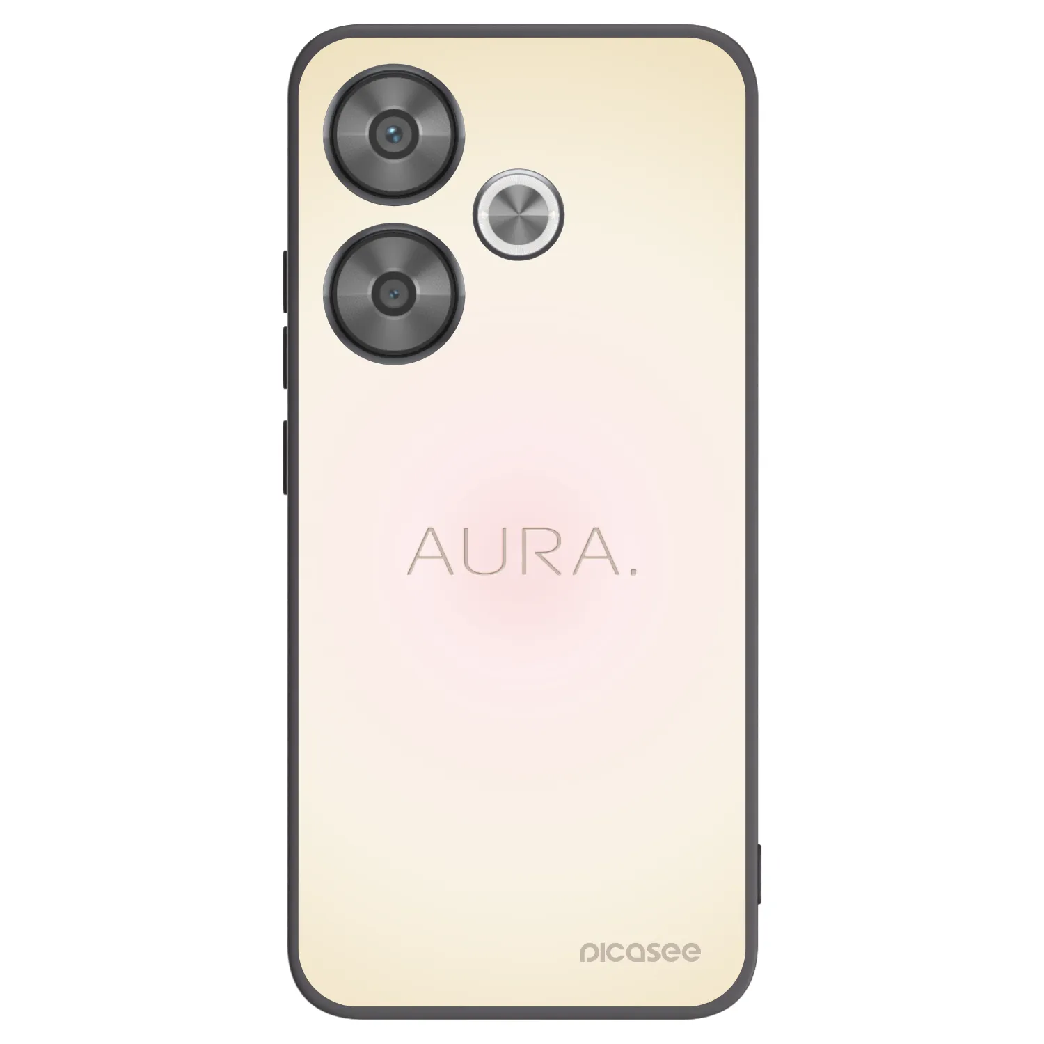 Picasee crna silikonska maskica za Xiaomi Poco F6 - Aura