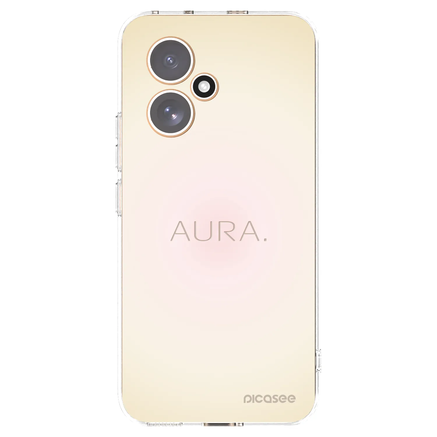 Picasee silikonska prozirna maskica za Honor 400 5G - Aura