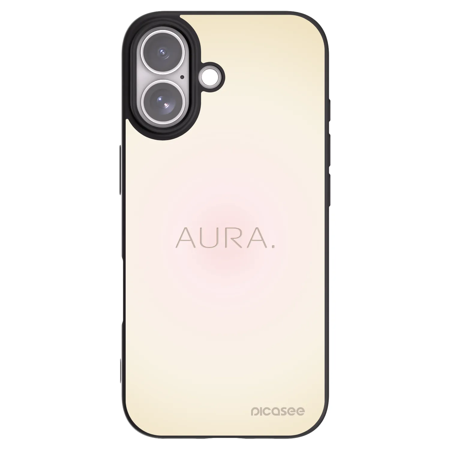 Picasee crna silikonska maskica za Apple iPhone 17 - Aura