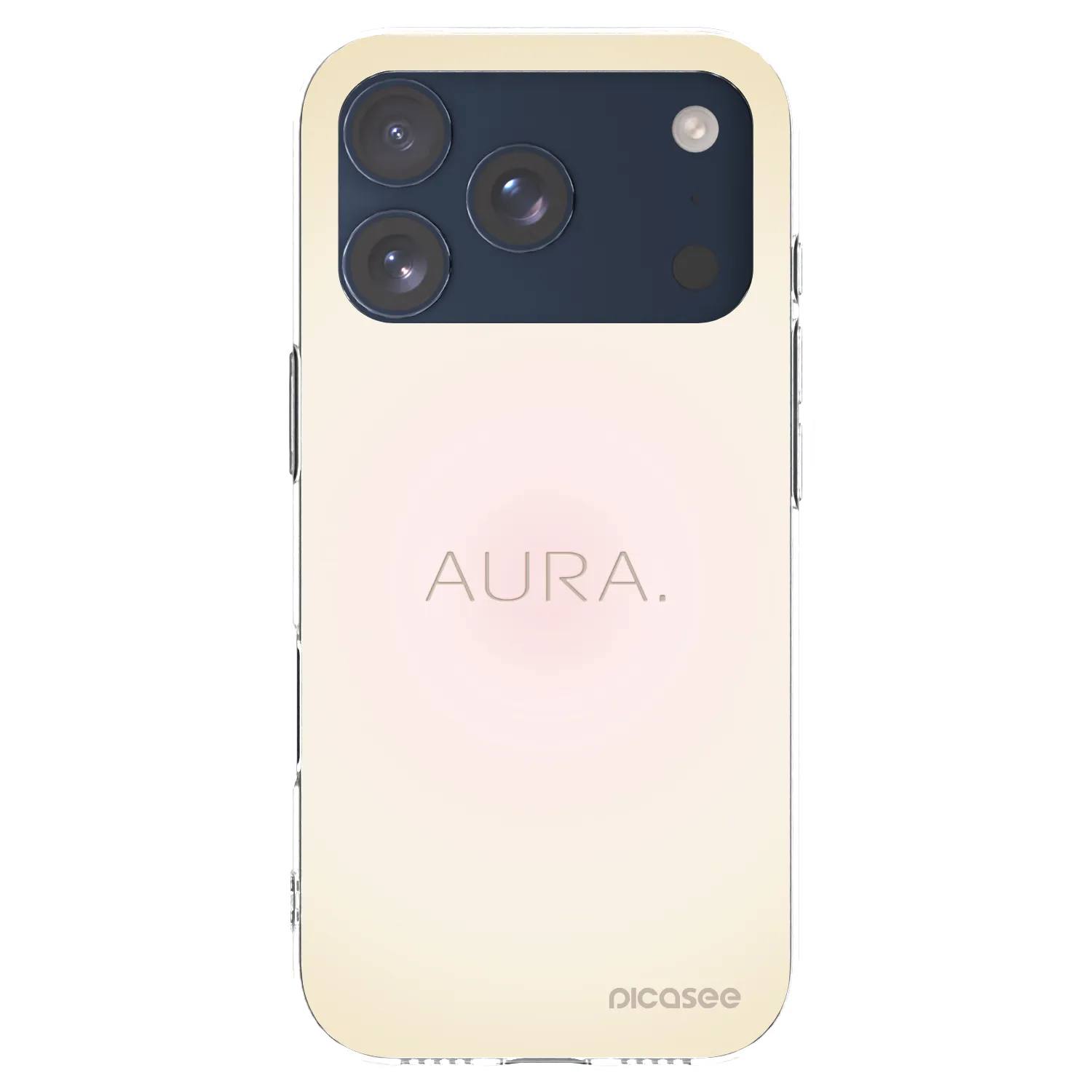 Picasee silikonska prozirna maskica za Apple iPhone 17 Pro - Aura