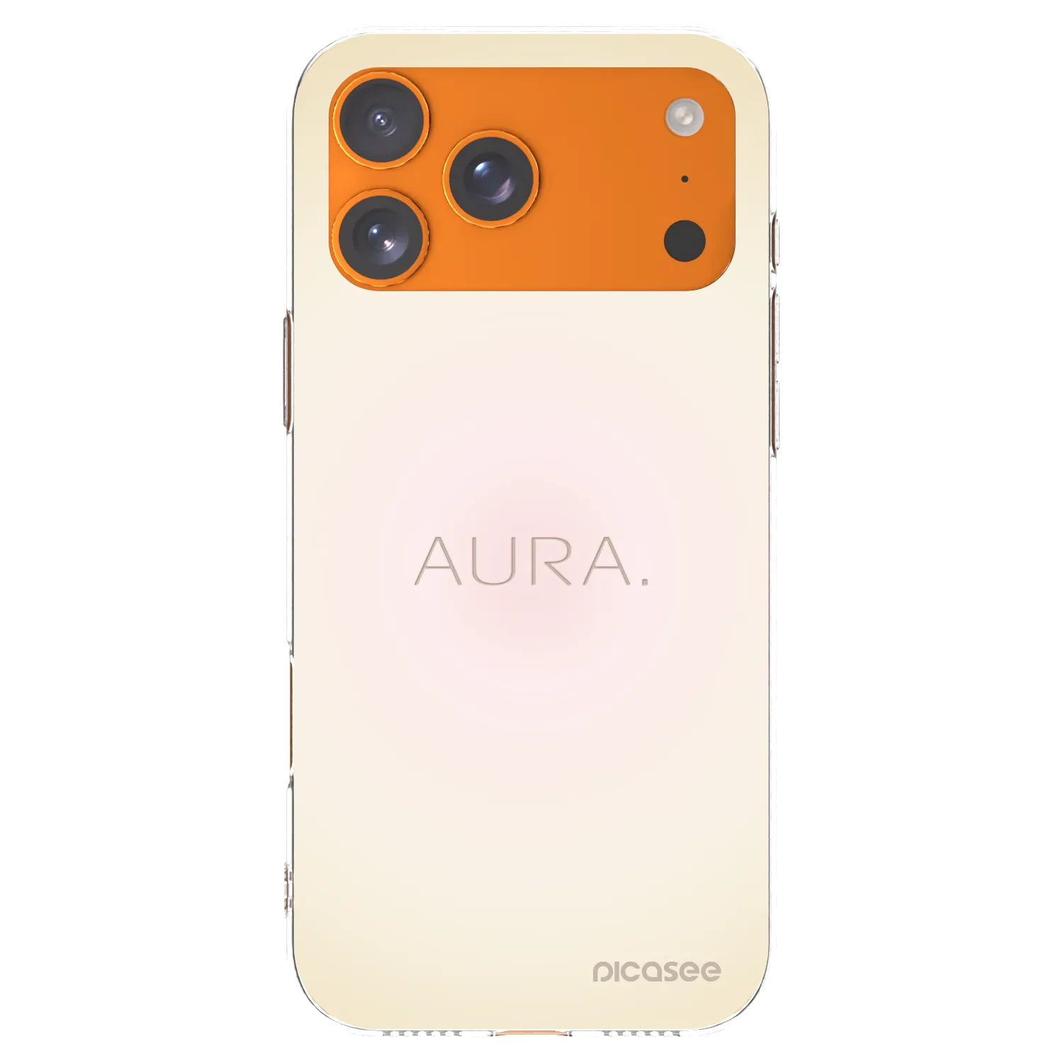 Picasee silikonska prozirna maskica za Apple iPhone 17 Pro Max - Aura