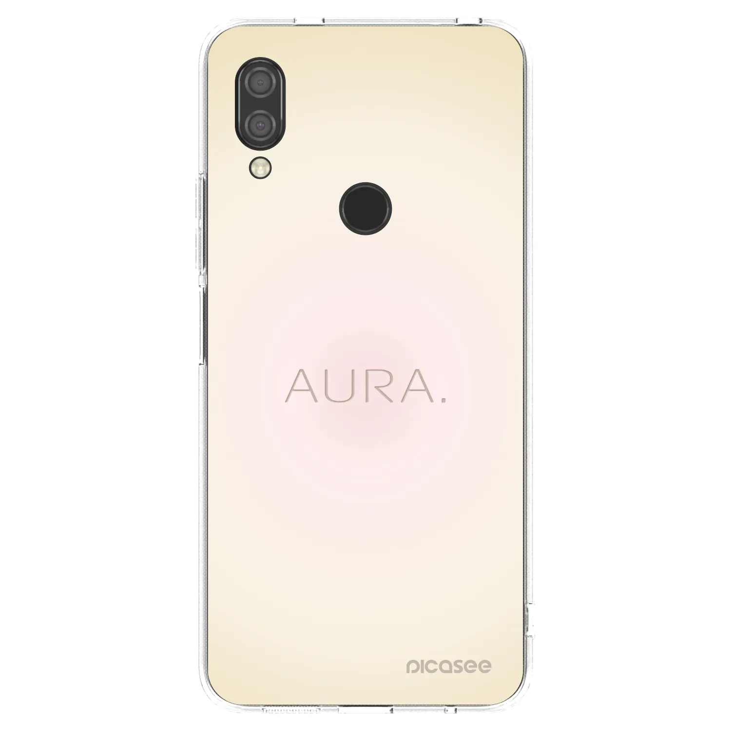 Picasee silikonska prozirna maskica za Xiaomi Redmi 7 - Aura