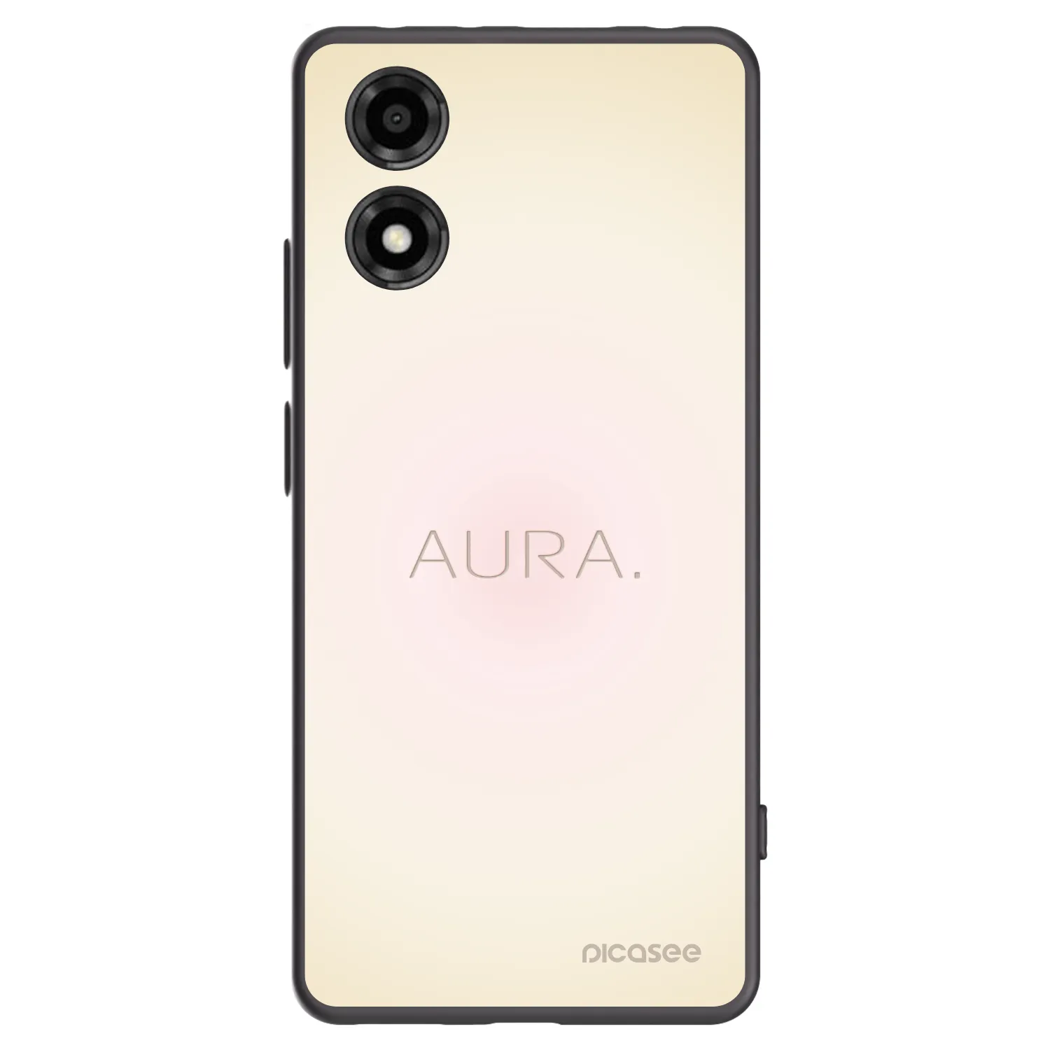 Picasee crna silikonska maskica za Motorola Moto E14 - Aura