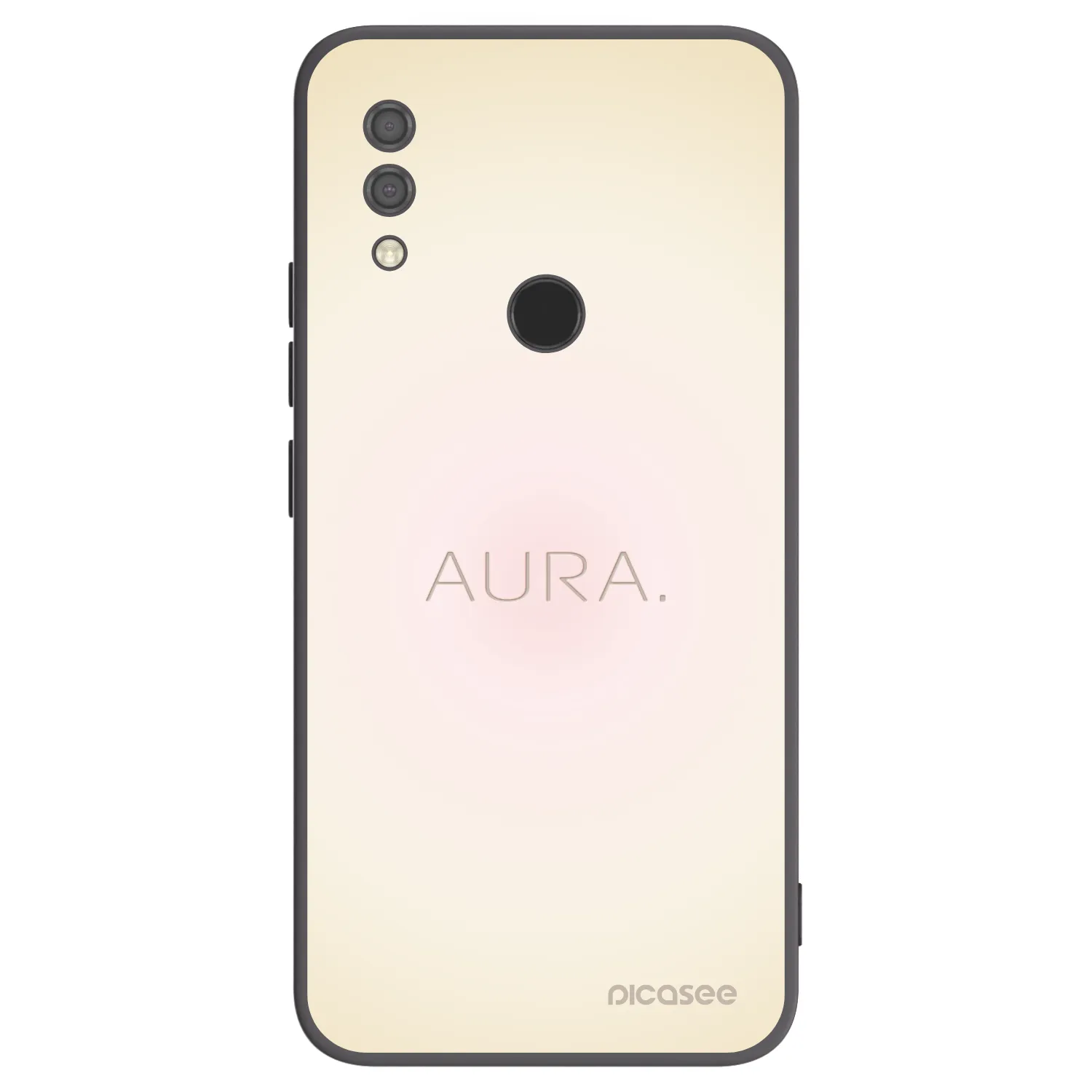 Picasee crna silikonska maskica za Xiaomi Redmi 7 - Aura