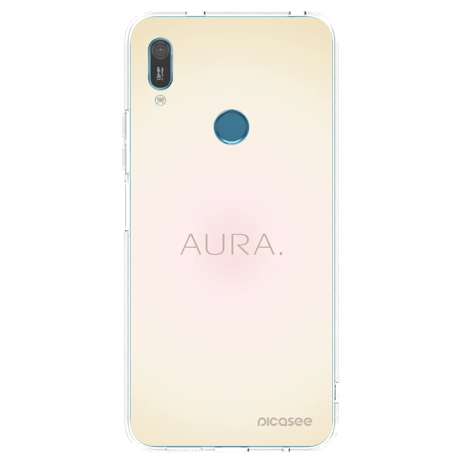 Picasee silikonska prozirna maskica za Huawei Y6 2019 - Aura