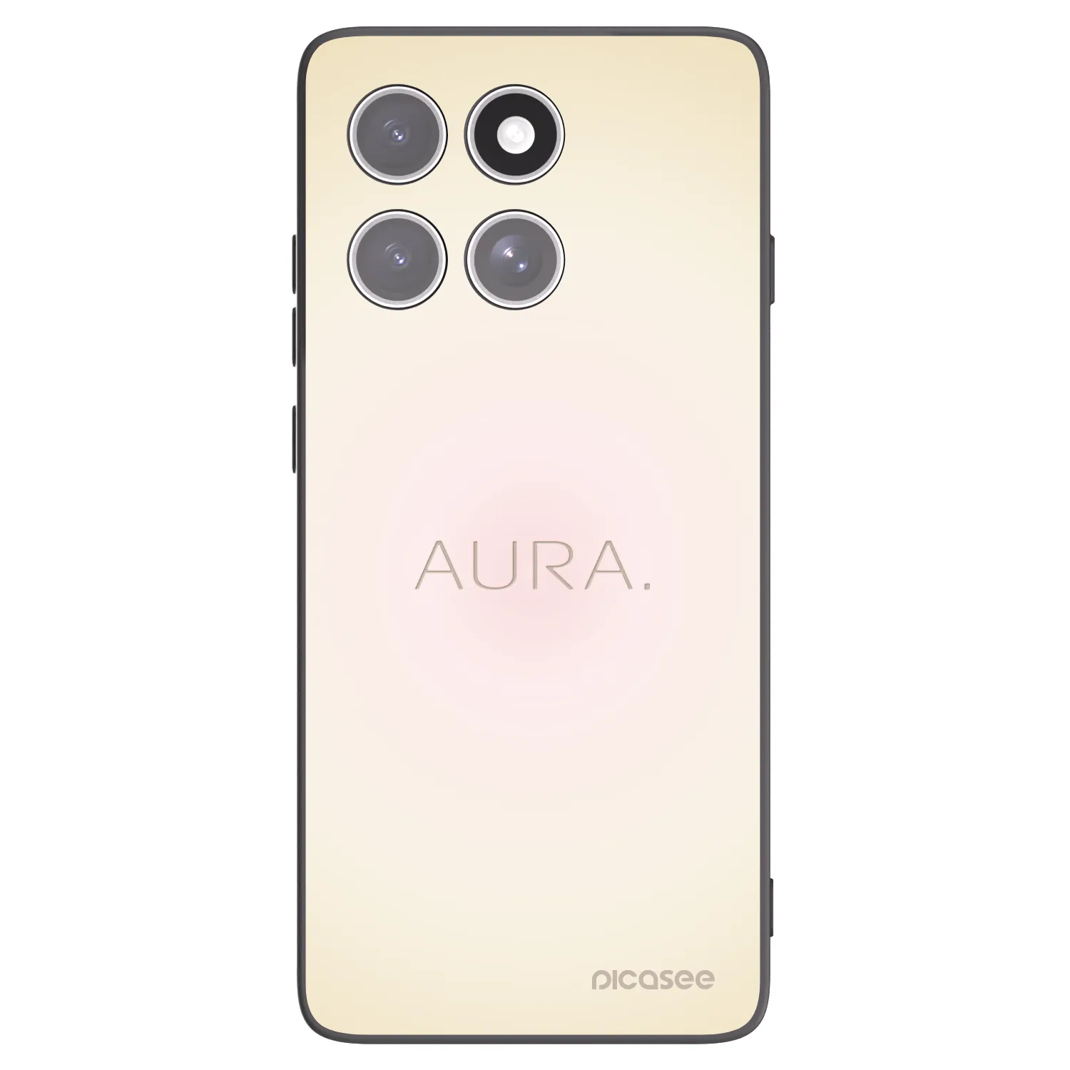 Picasee crna silikonska maskica za Motorola Edge 60 Pro - Aura