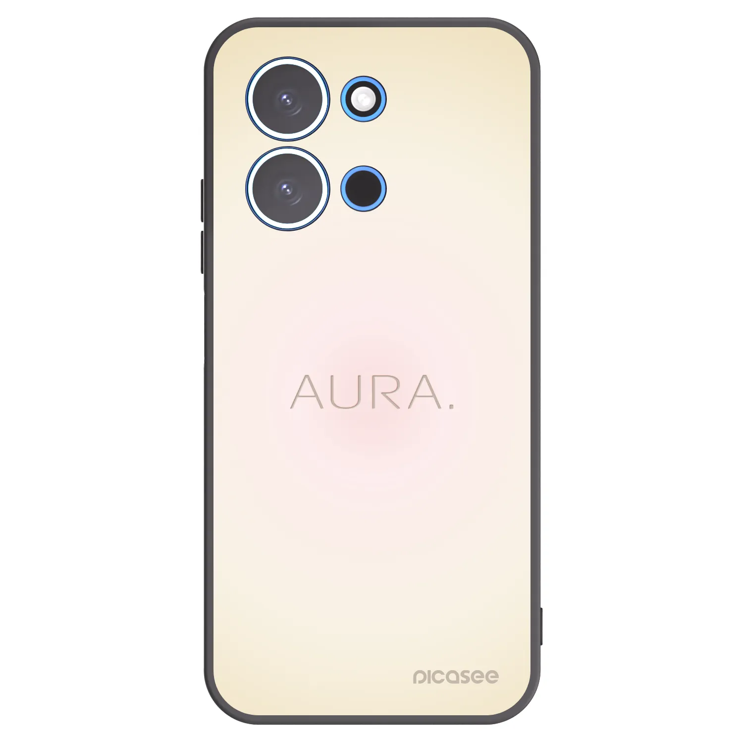 Picasee crna silikonska maskica za Xiaomi Redmi 15C 4G - Aura